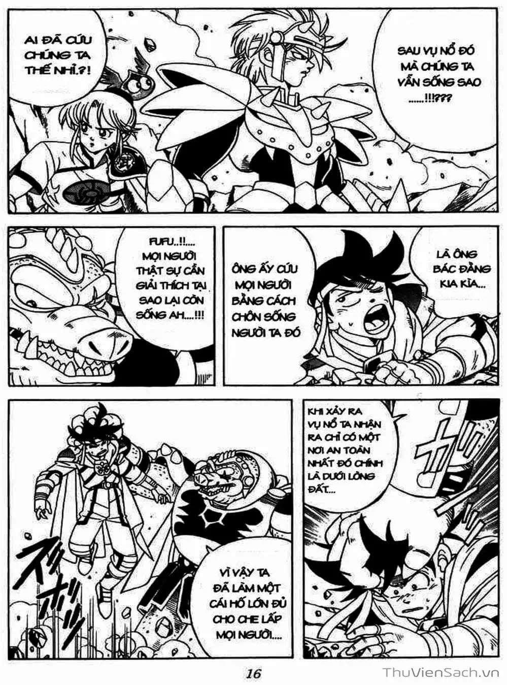 Truyện Tranh Dấu Ấn Rồng Thiêng - Dragon Quest trang 4