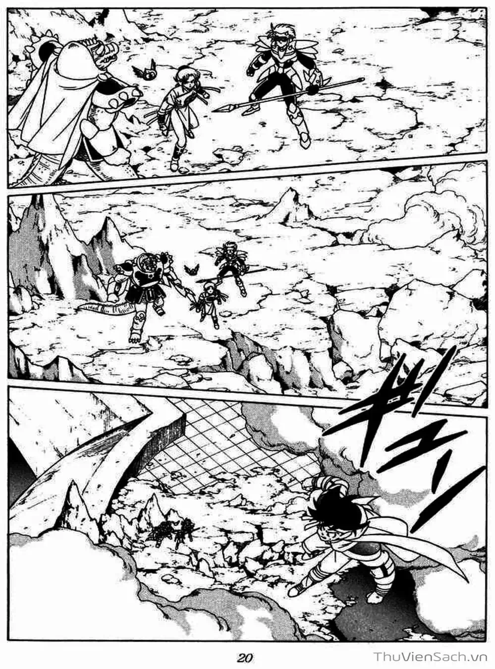 Truyện Tranh Dấu Ấn Rồng Thiêng - Dragon Quest trang 4