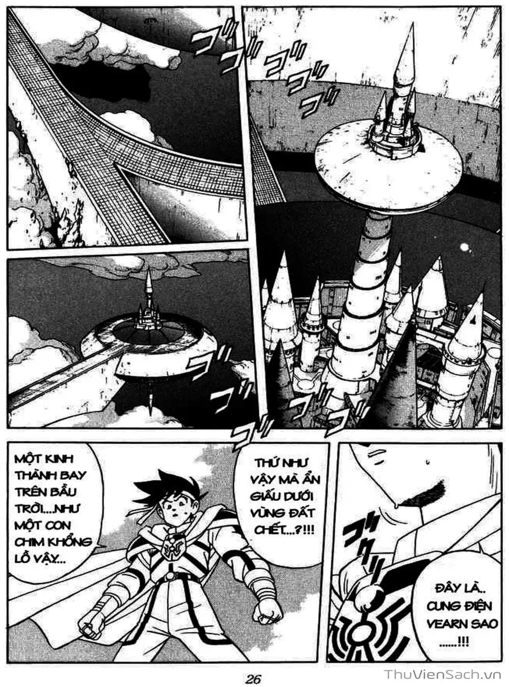 Truyện Tranh Dấu Ấn Rồng Thiêng - Dragon Quest trang 4