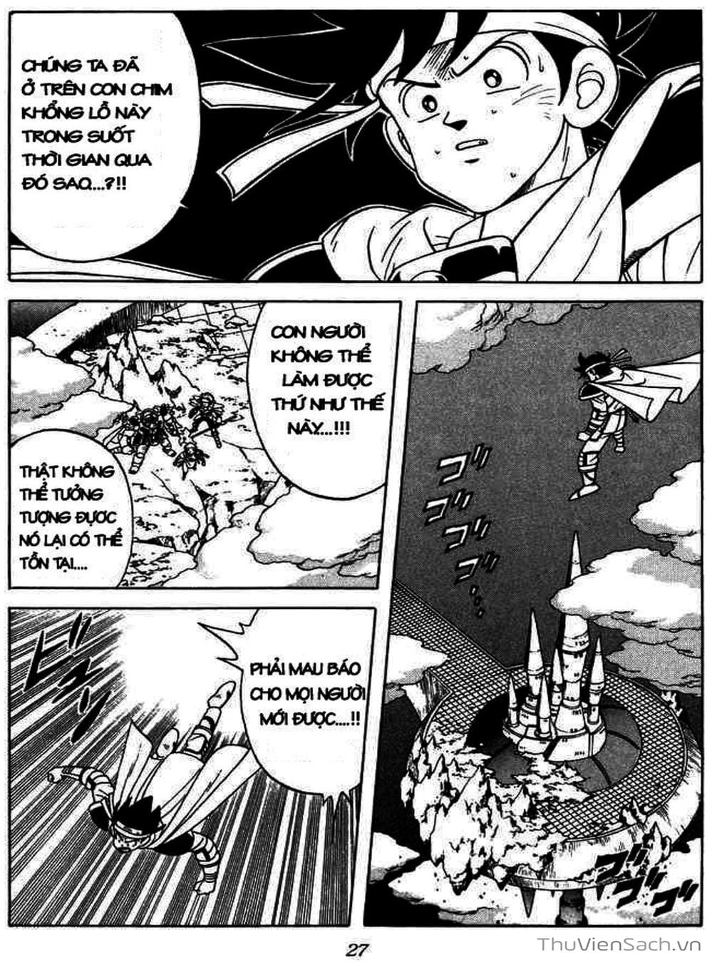 Truyện Tranh Dấu Ấn Rồng Thiêng - Dragon Quest trang 4