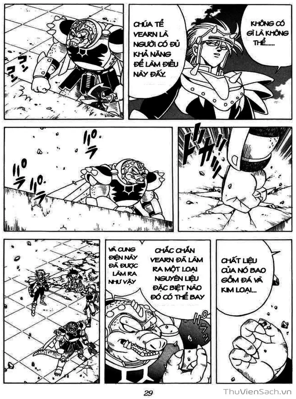 Truyện Tranh Dấu Ấn Rồng Thiêng - Dragon Quest trang 4