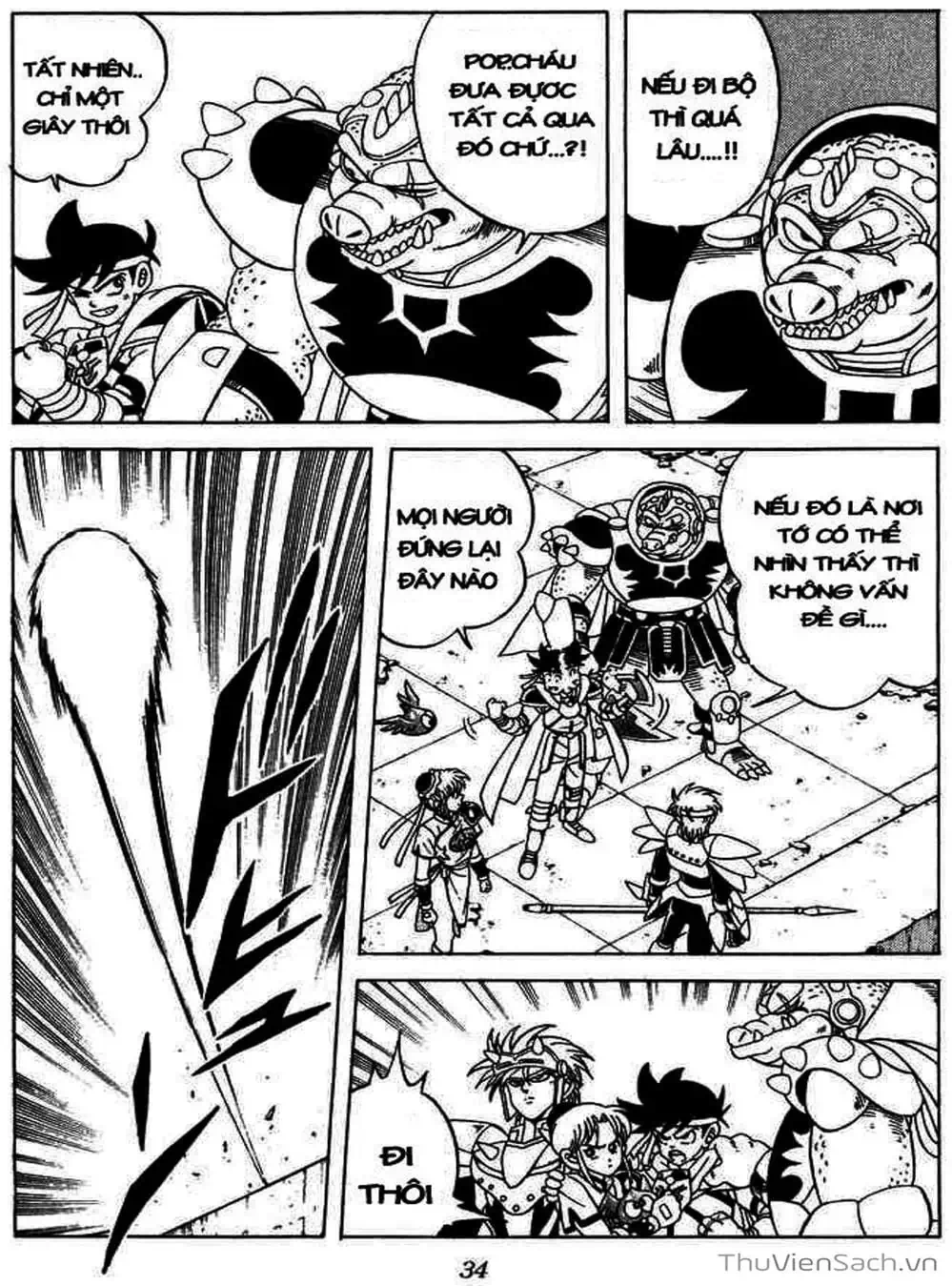 Truyện Tranh Dấu Ấn Rồng Thiêng - Dragon Quest trang 4
