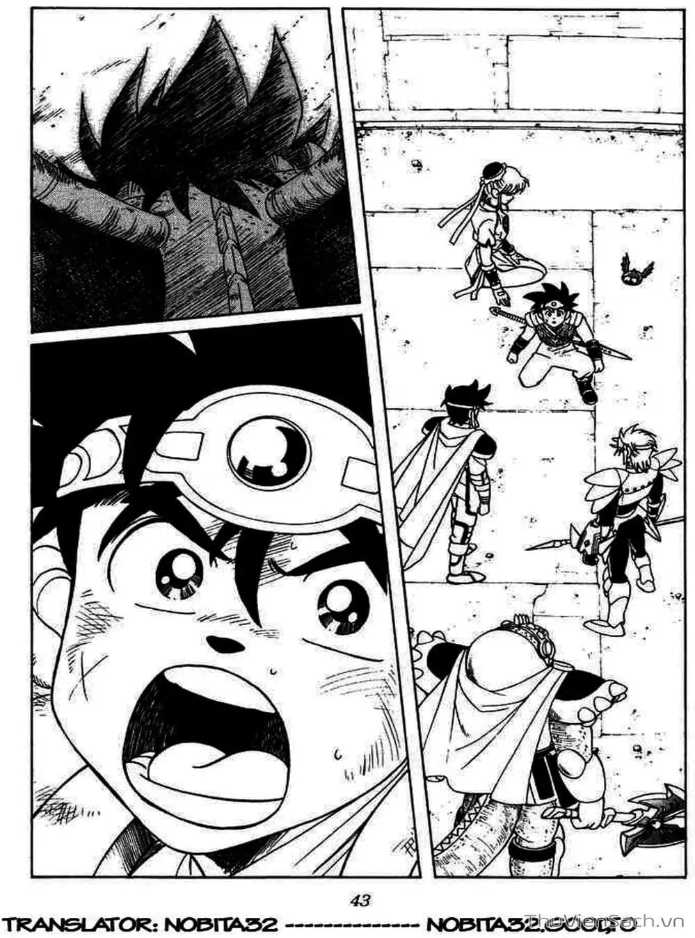 Truyện Tranh Dấu Ấn Rồng Thiêng - Dragon Quest trang 4