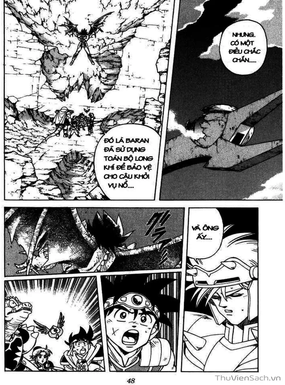 Truyện Tranh Dấu Ấn Rồng Thiêng - Dragon Quest trang 4