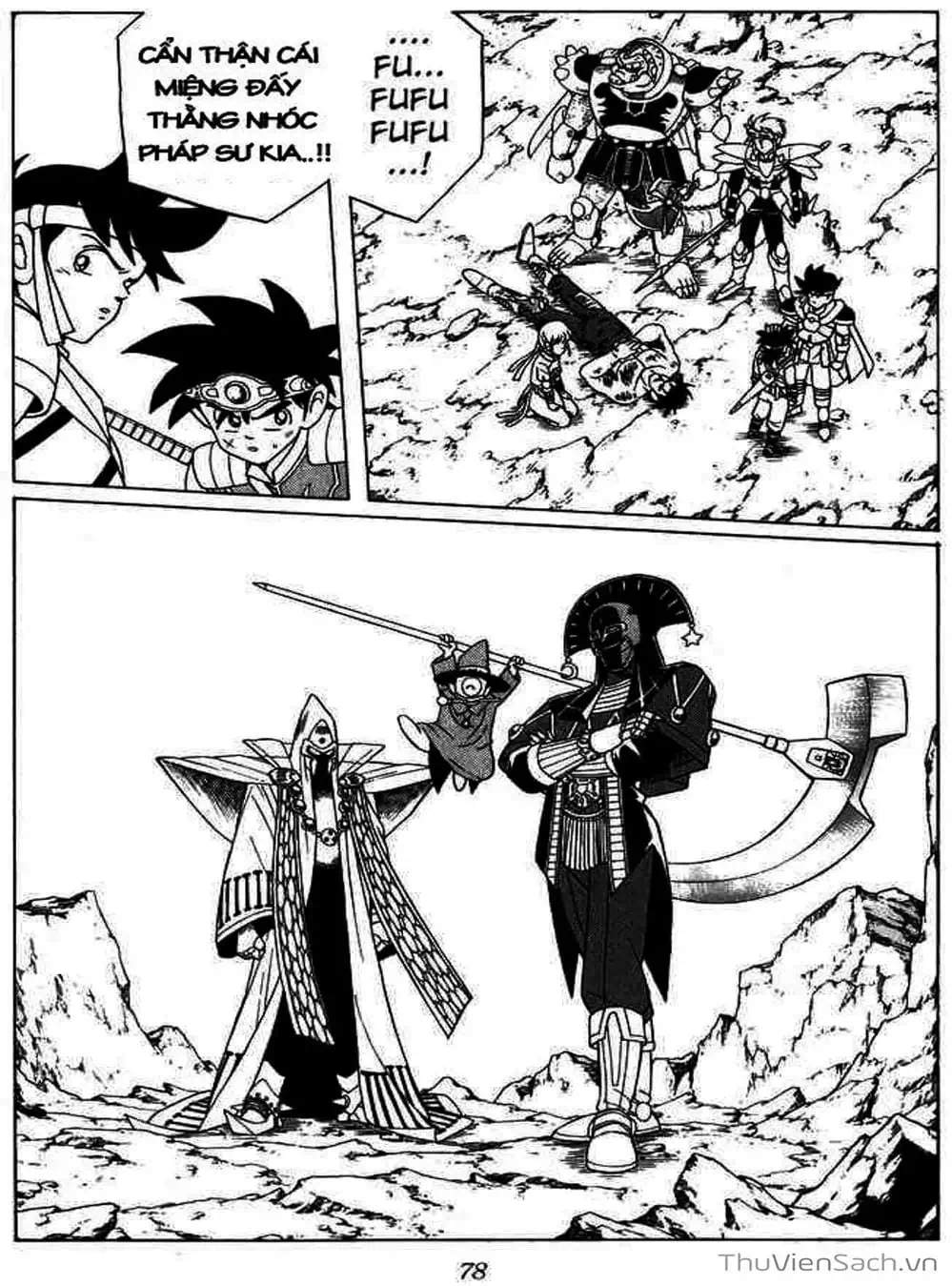 Truyện Tranh Dấu Ấn Rồng Thiêng - Dragon Quest trang 4