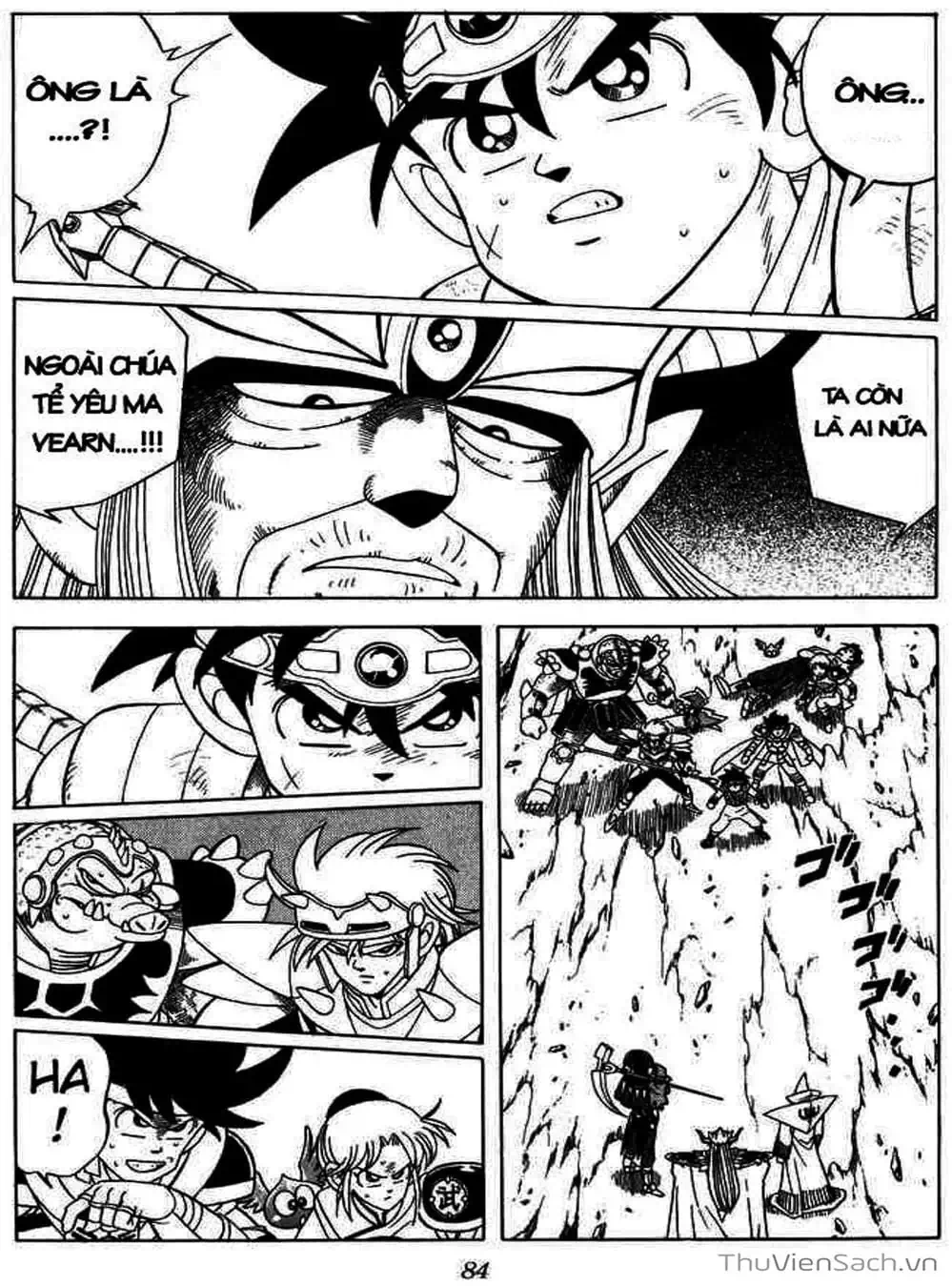 Truyện Tranh Dấu Ấn Rồng Thiêng - Dragon Quest trang 4