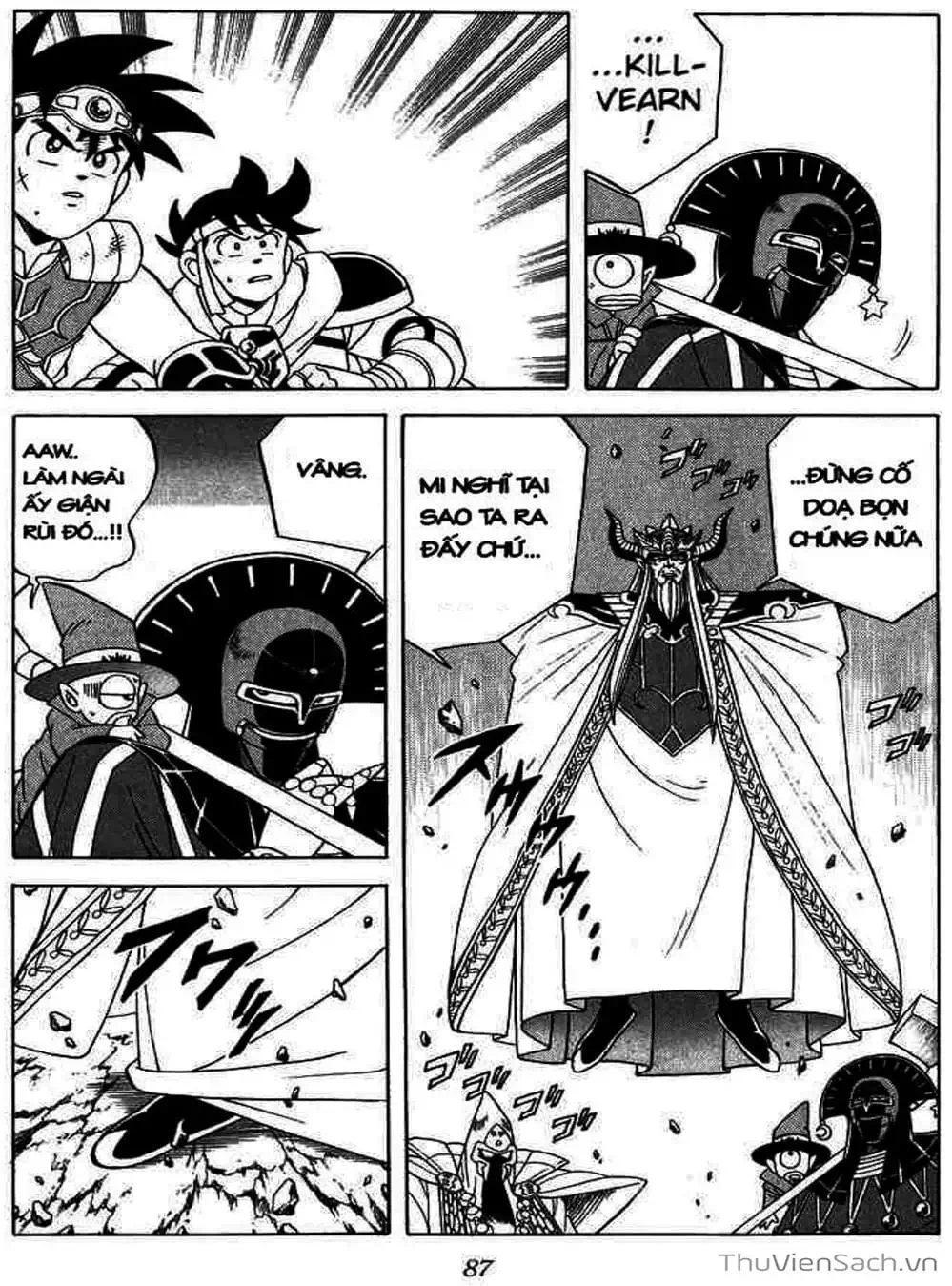 Truyện Tranh Dấu Ấn Rồng Thiêng - Dragon Quest trang 4