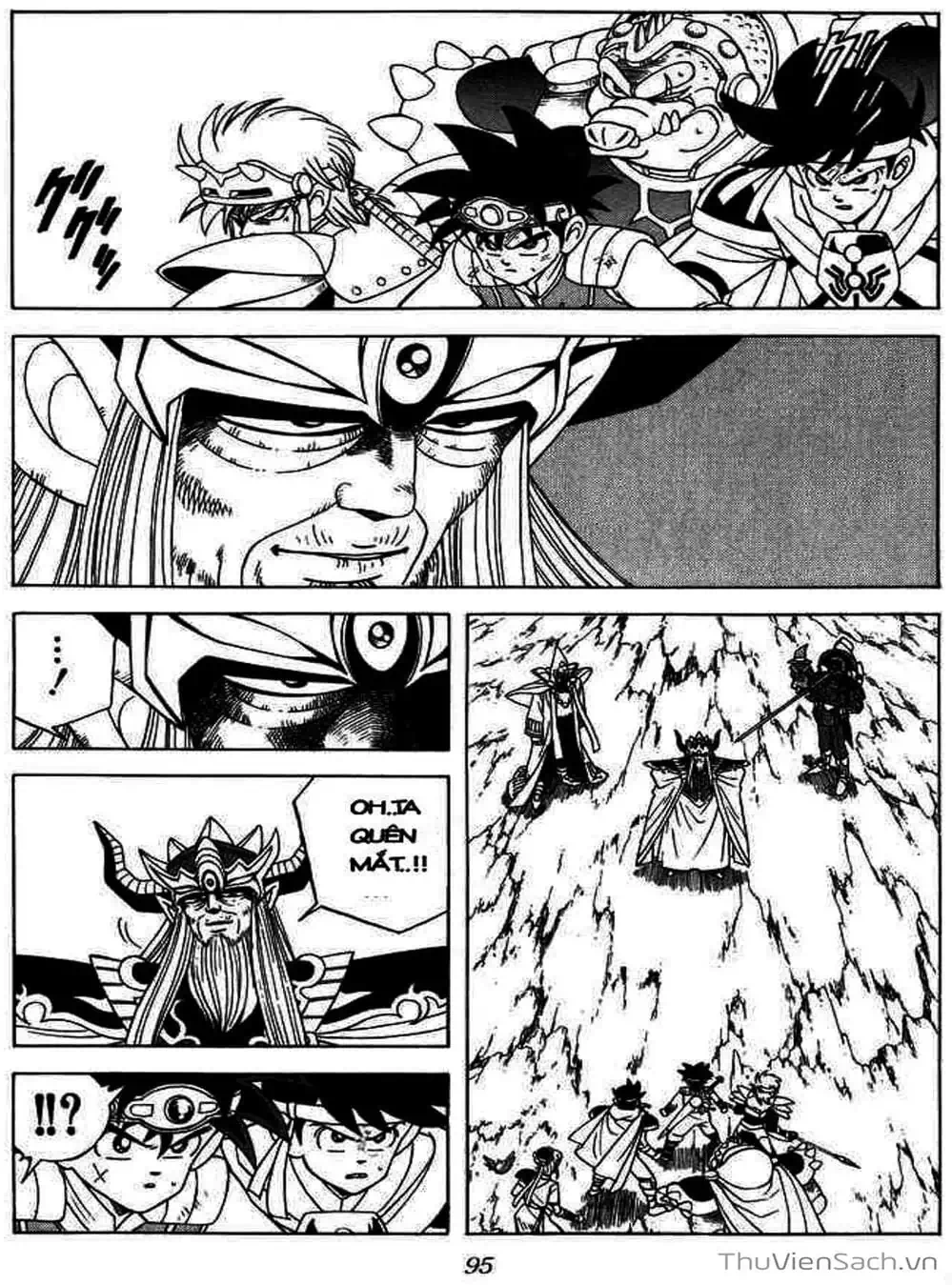 Truyện Tranh Dấu Ấn Rồng Thiêng - Dragon Quest trang 4