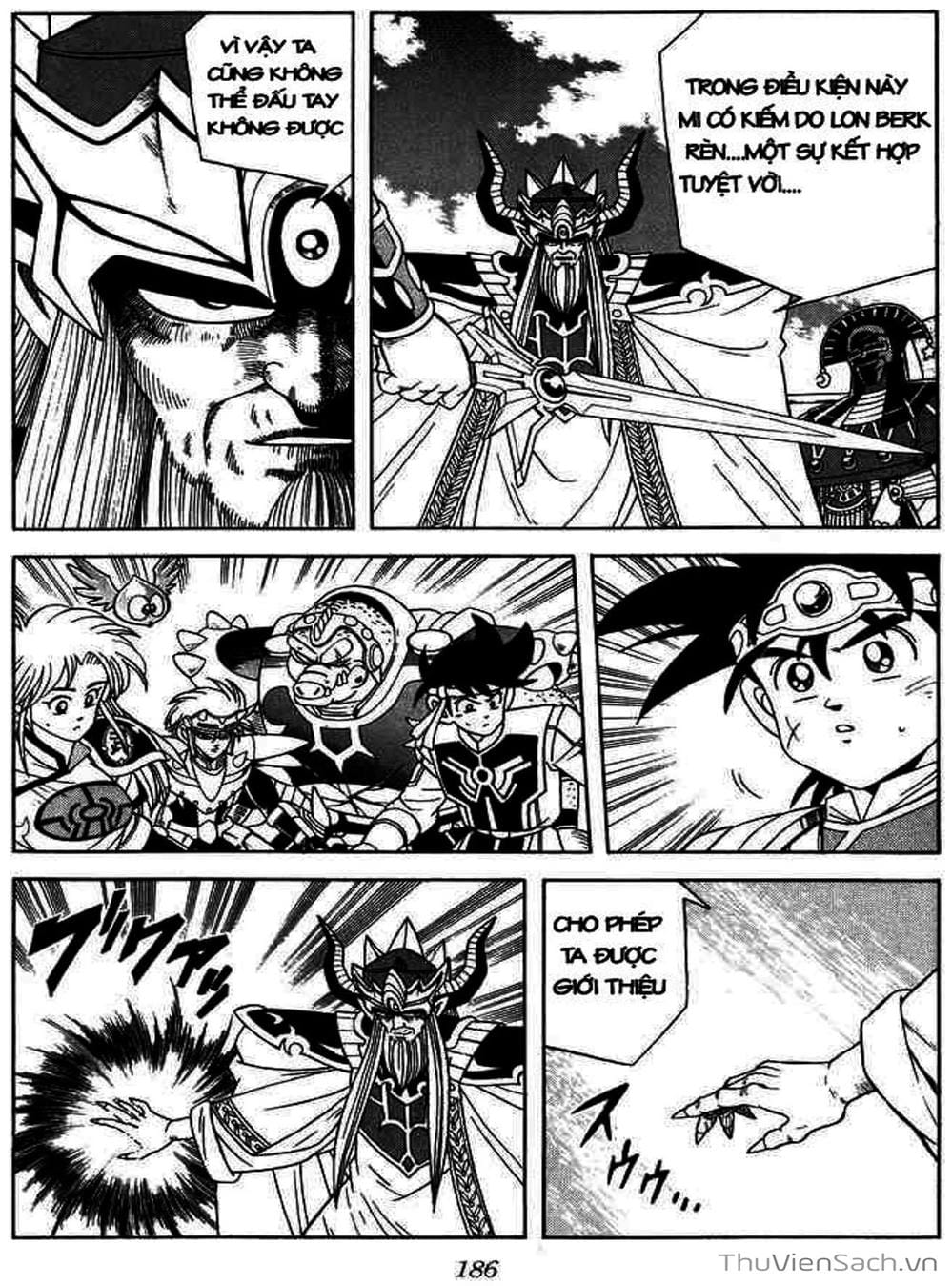 Truyện Tranh Dấu Ấn Rồng Thiêng - Dragon Quest trang 4