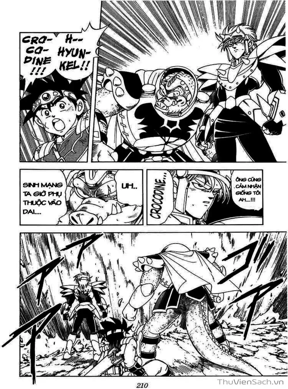 Truyện Tranh Dấu Ấn Rồng Thiêng - Dragon Quest trang 4