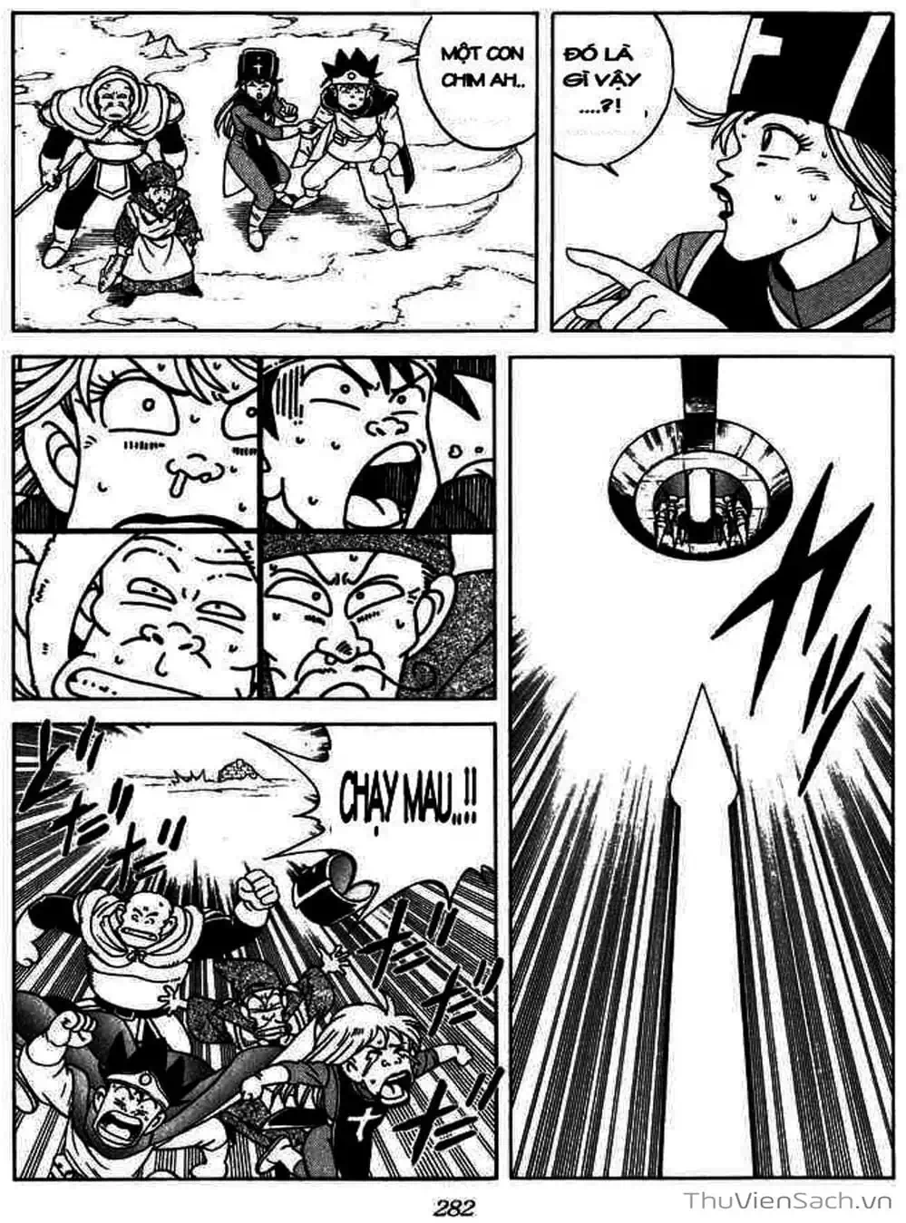 Truyện Tranh Dấu Ấn Rồng Thiêng - Dragon Quest trang 4