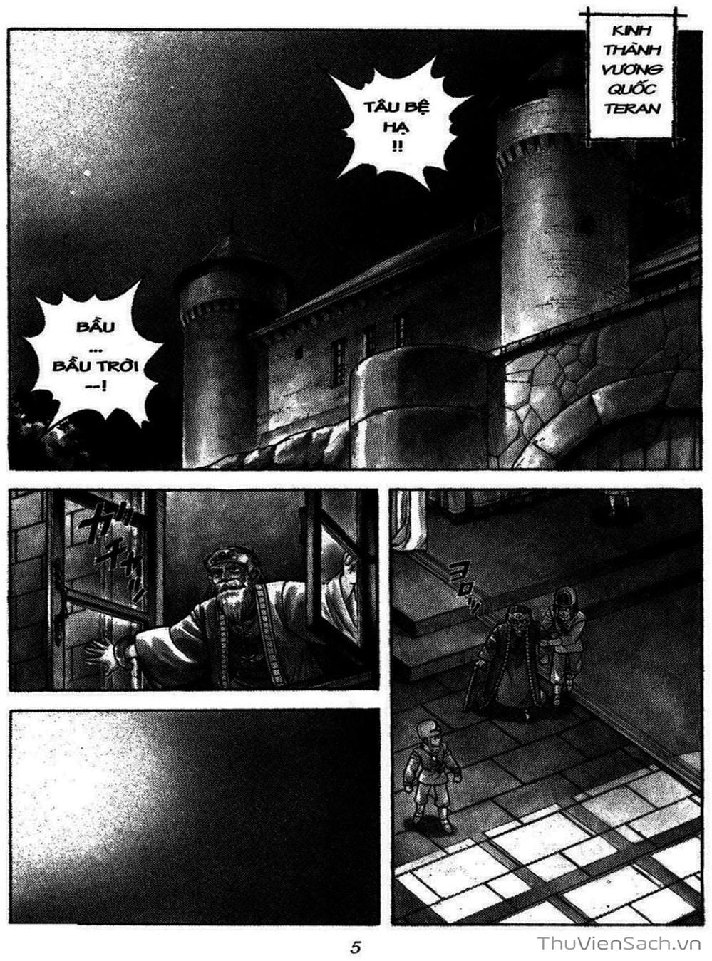 Truyện Tranh Dấu Ấn Rồng Thiêng - Dragon Quest trang 4