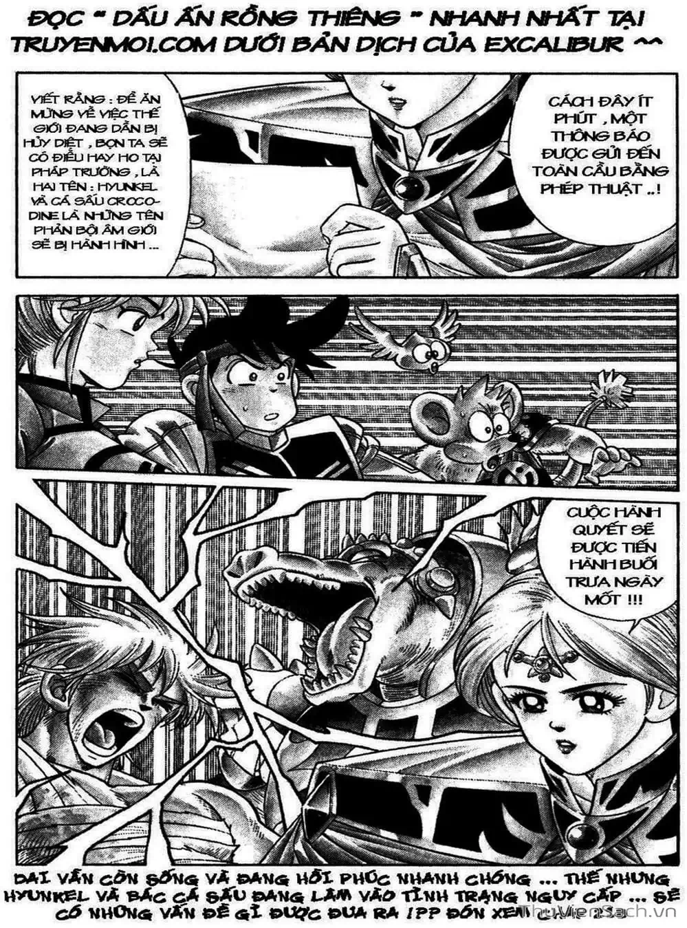 Truyện Tranh Dấu Ấn Rồng Thiêng - Dragon Quest trang 4