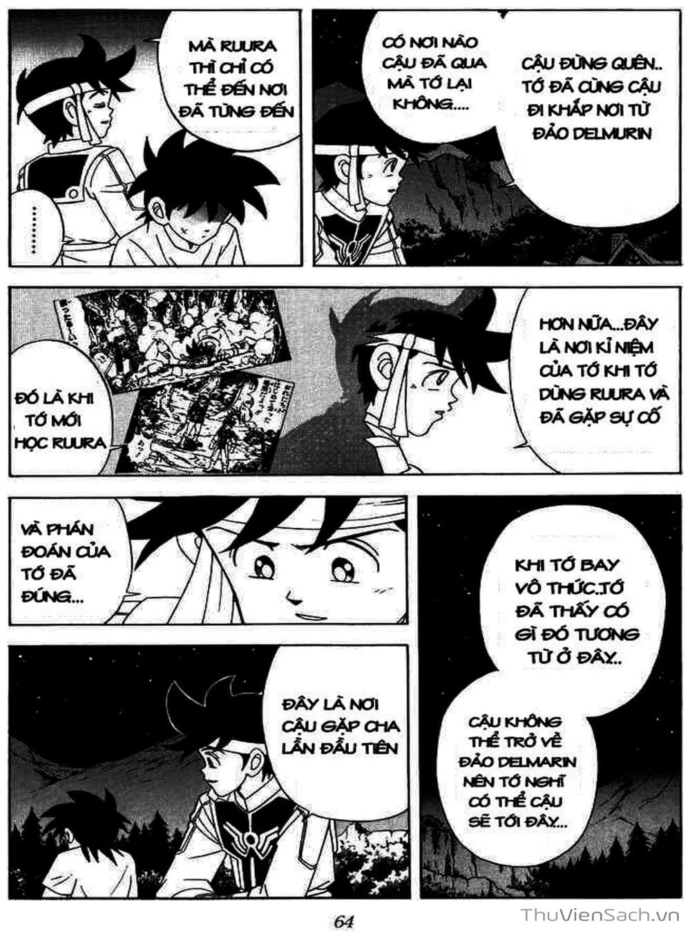 Truyện Tranh Dấu Ấn Rồng Thiêng - Dragon Quest trang 4