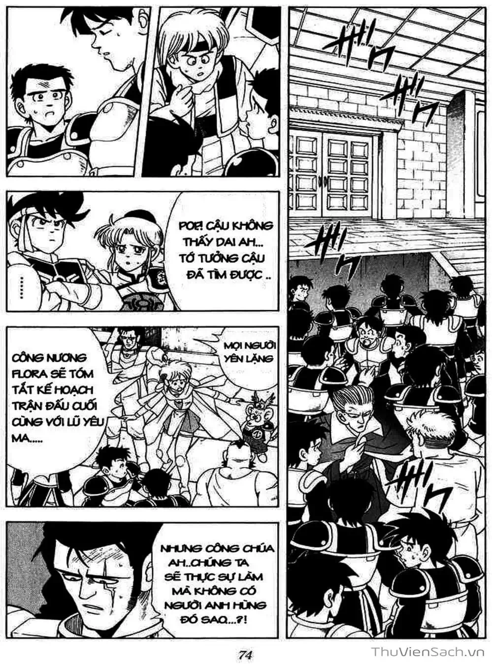 Truyện Tranh Dấu Ấn Rồng Thiêng - Dragon Quest trang 4