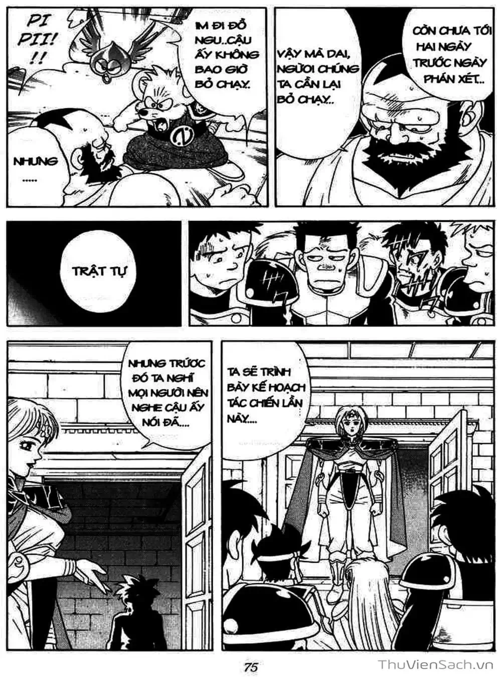 Truyện Tranh Dấu Ấn Rồng Thiêng - Dragon Quest trang 4