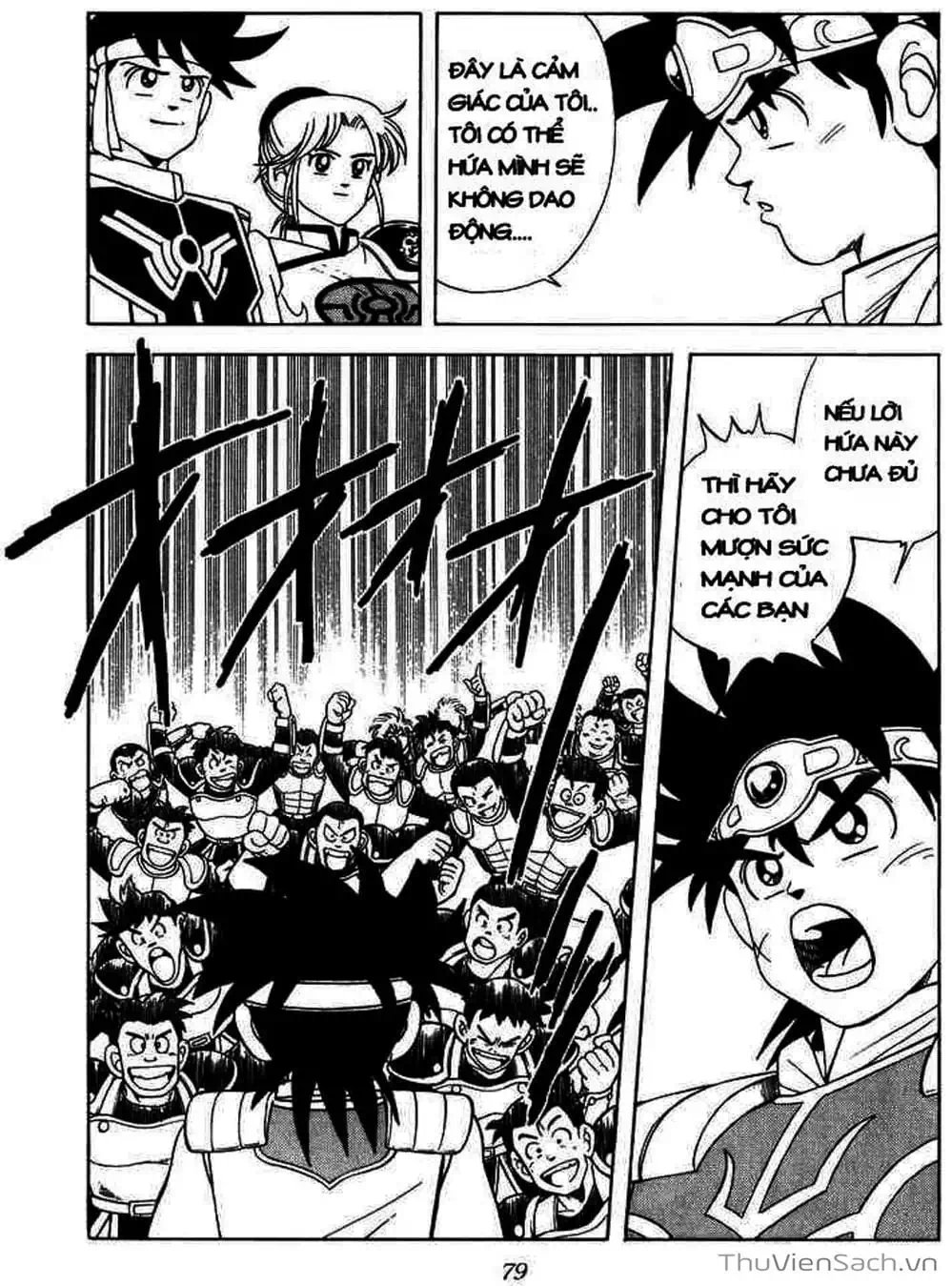 Truyện Tranh Dấu Ấn Rồng Thiêng - Dragon Quest trang 4