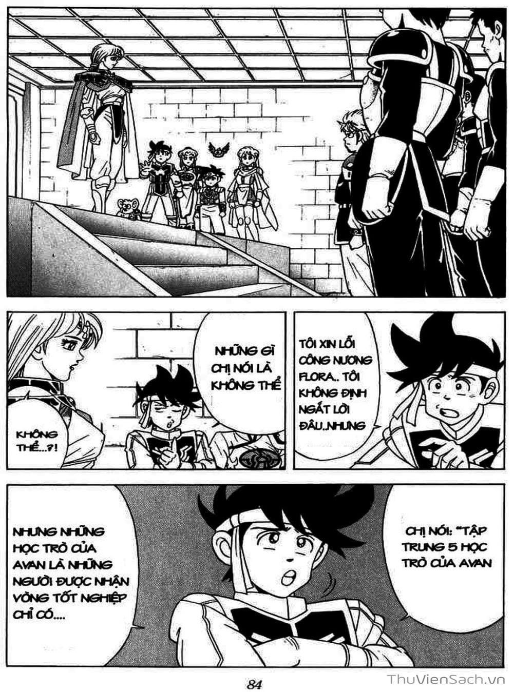 Truyện Tranh Dấu Ấn Rồng Thiêng - Dragon Quest trang 4