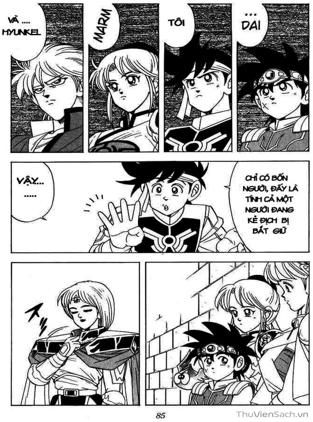 Truyện Tranh Dấu Ấn Rồng Thiêng - Dragon Quest trang 4