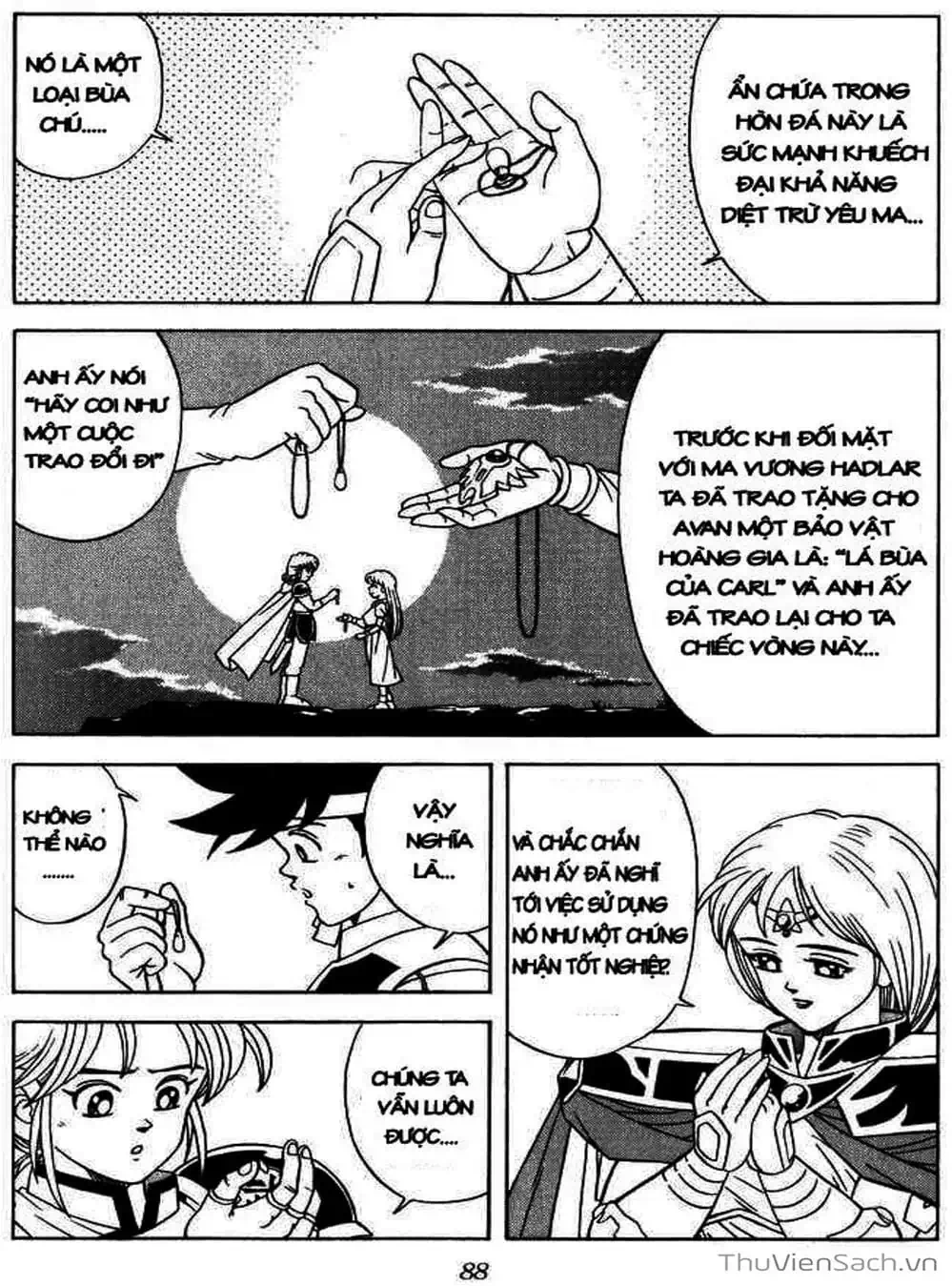 Truyện Tranh Dấu Ấn Rồng Thiêng - Dragon Quest trang 4