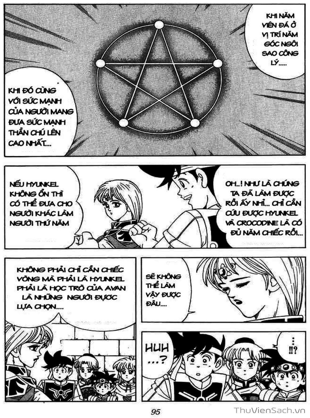 Truyện Tranh Dấu Ấn Rồng Thiêng - Dragon Quest trang 4