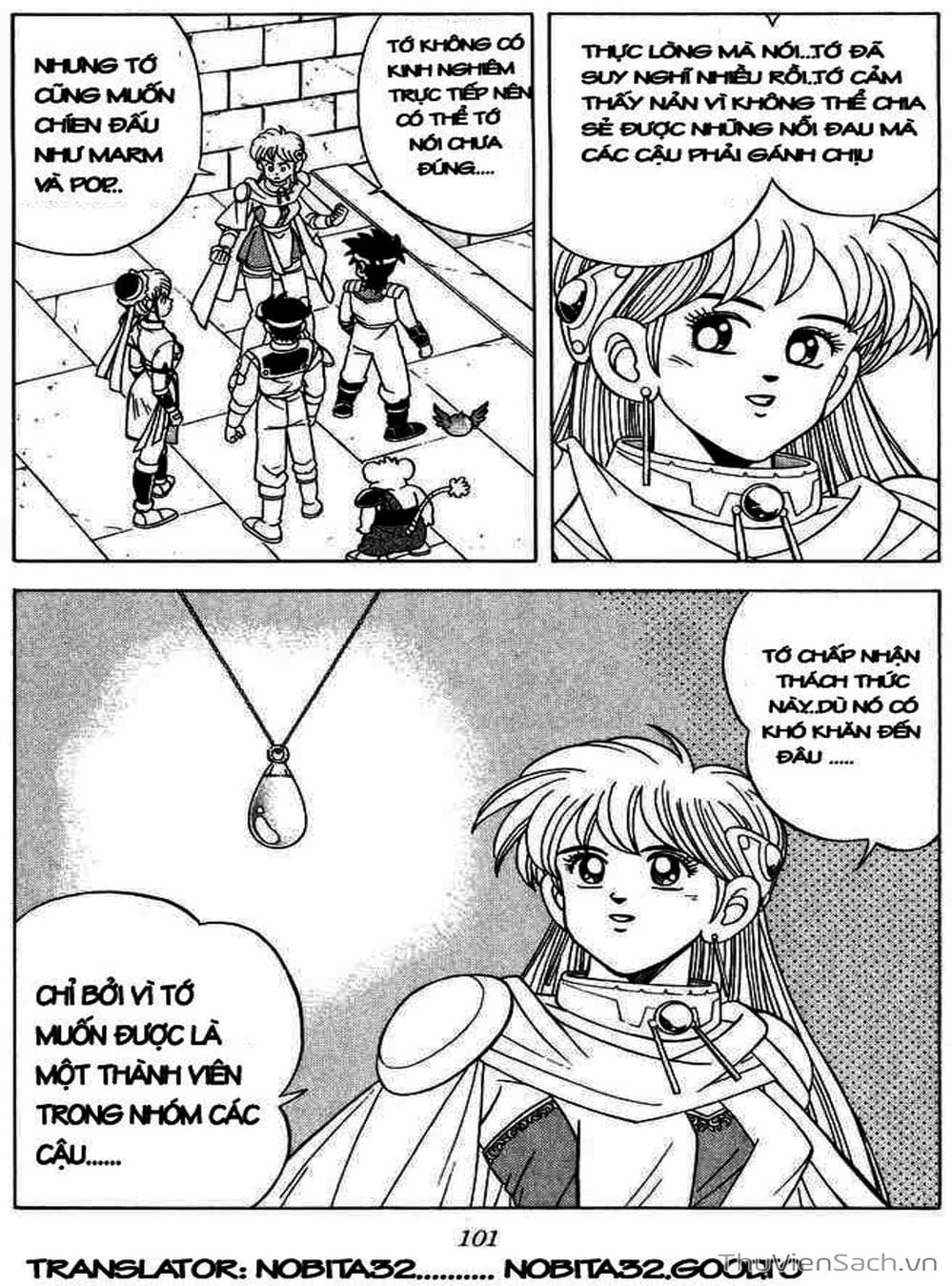 Truyện Tranh Dấu Ấn Rồng Thiêng - Dragon Quest trang 4