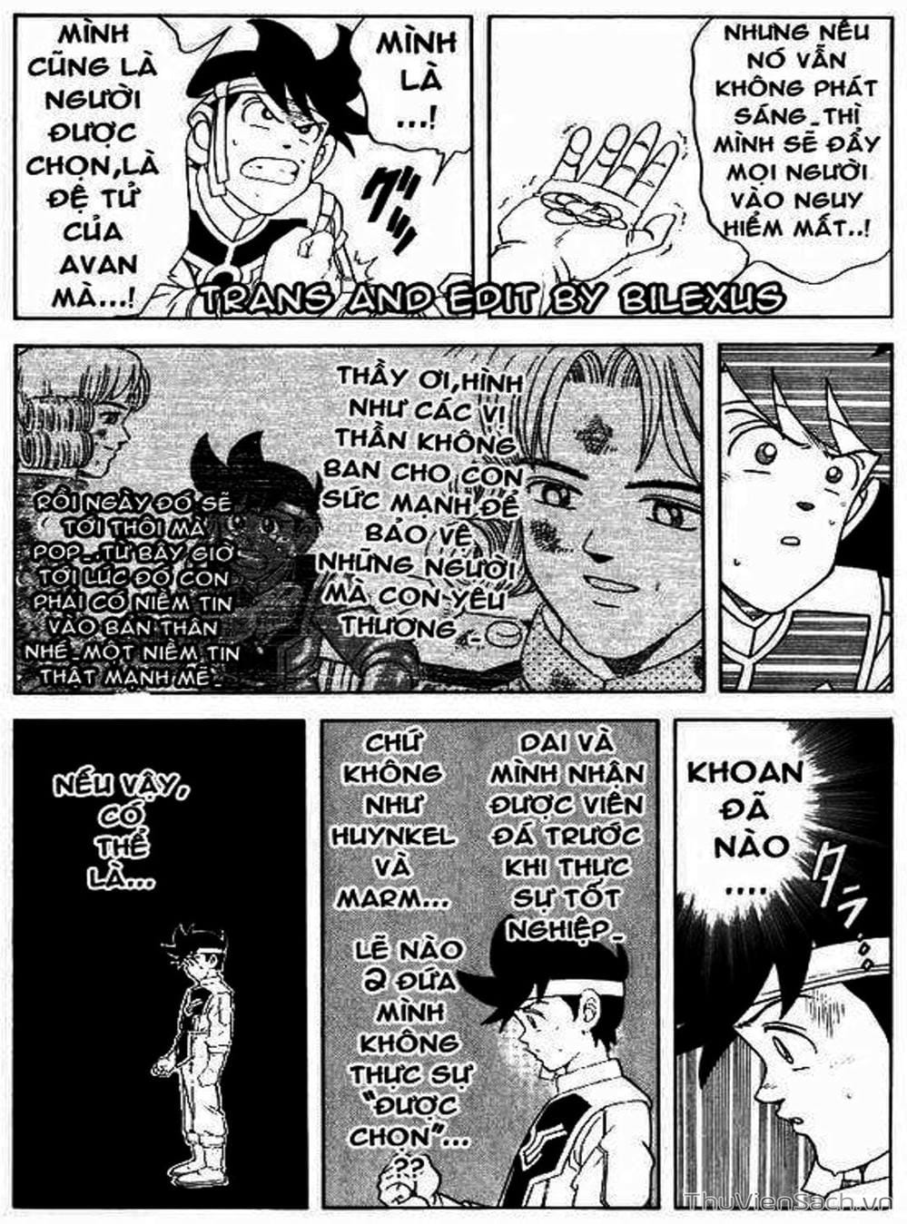 Truyện Tranh Dấu Ấn Rồng Thiêng - Dragon Quest trang 4