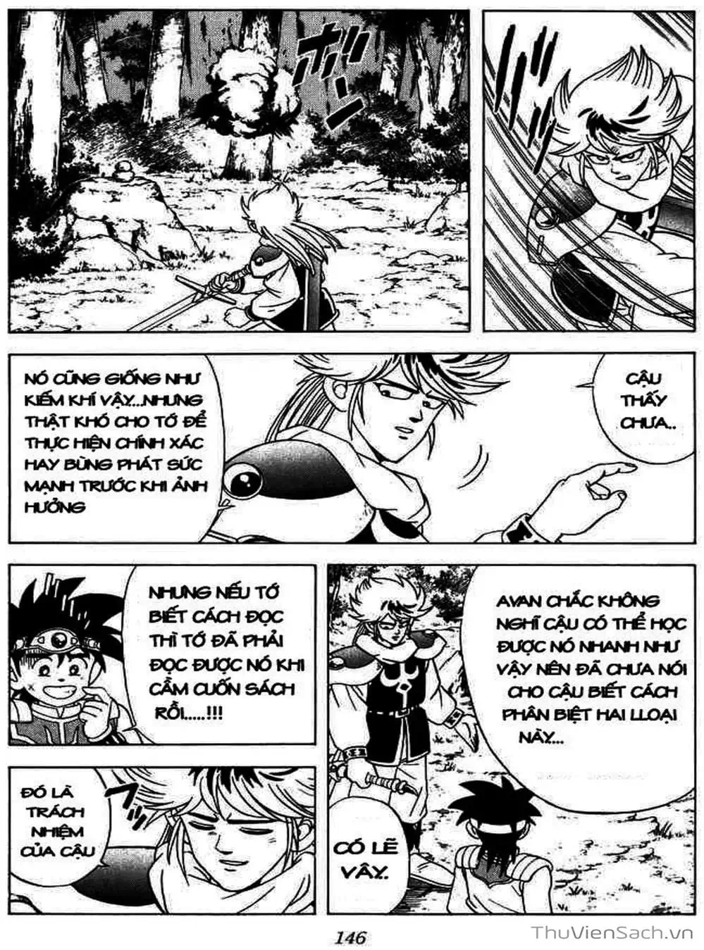 Truyện Tranh Dấu Ấn Rồng Thiêng - Dragon Quest trang 4