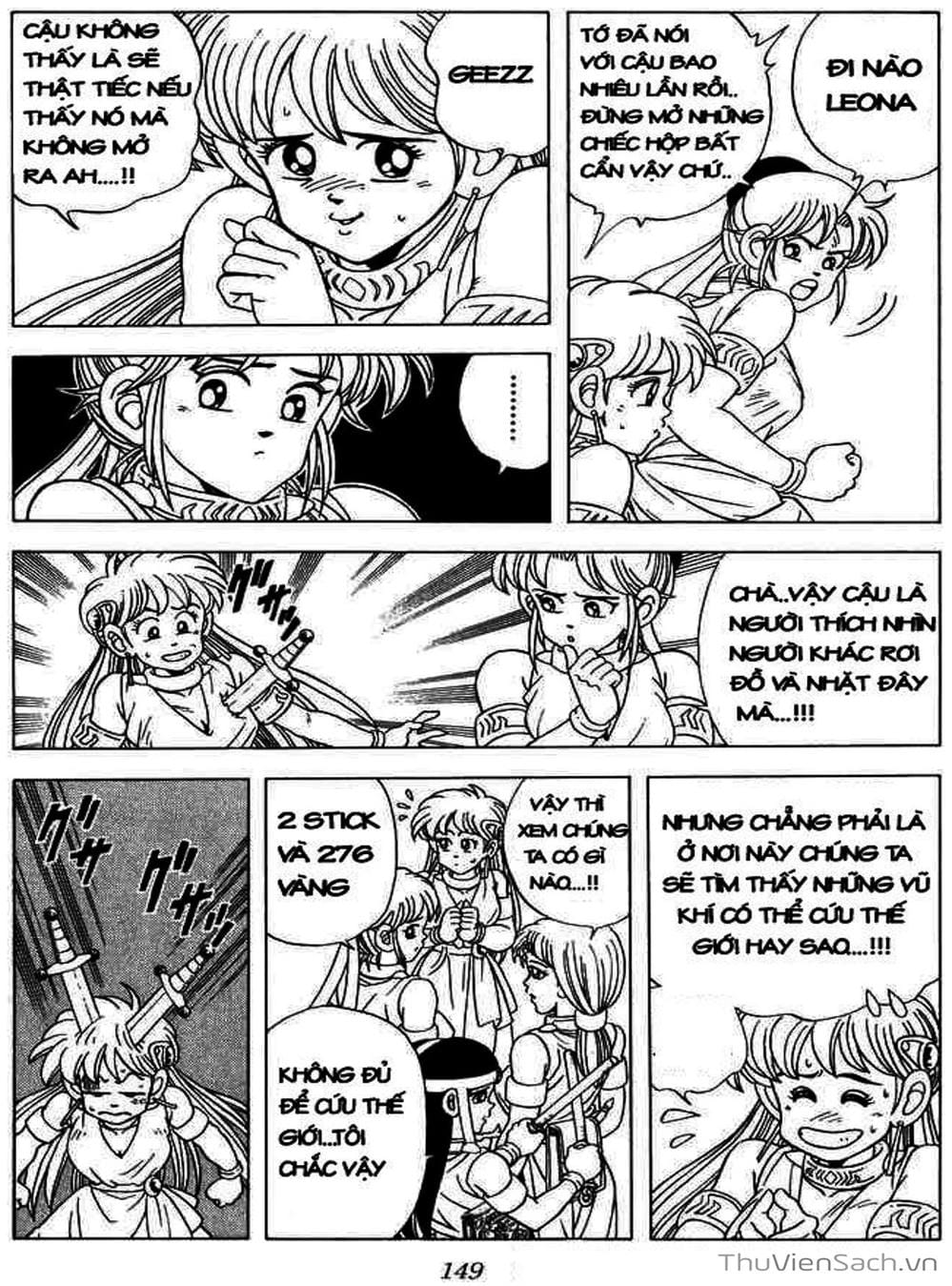 Truyện Tranh Dấu Ấn Rồng Thiêng - Dragon Quest trang 4