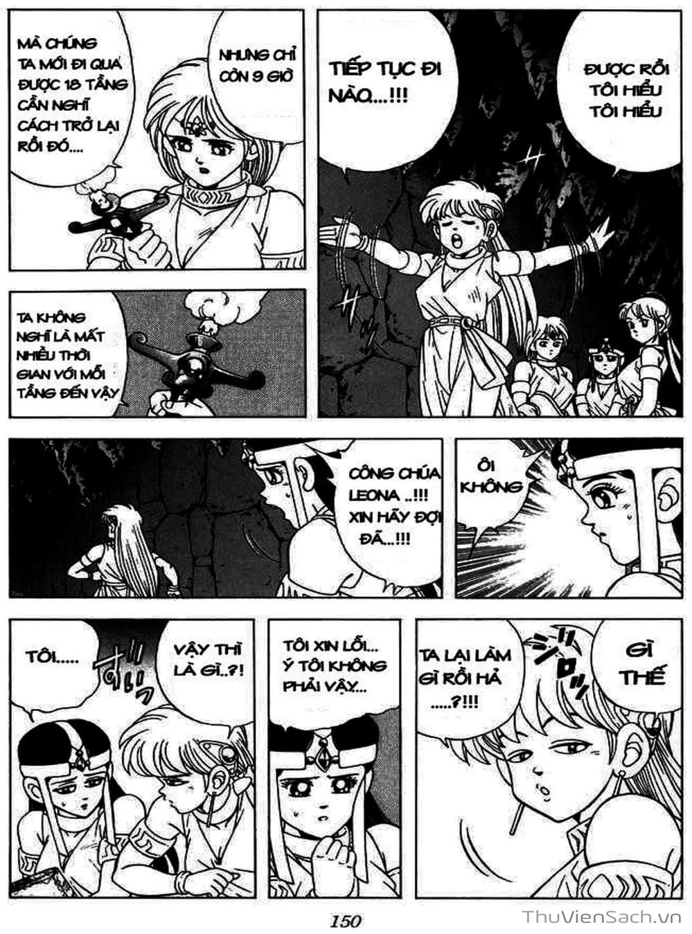 Truyện Tranh Dấu Ấn Rồng Thiêng - Dragon Quest trang 4