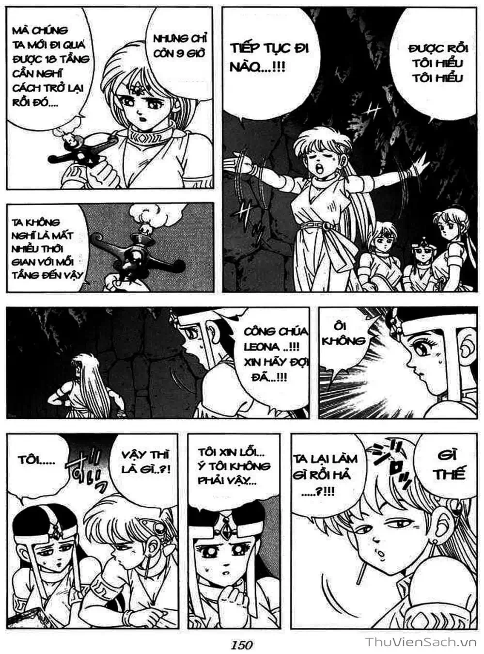 Truyện Tranh Dấu Ấn Rồng Thiêng - Dragon Quest trang 4