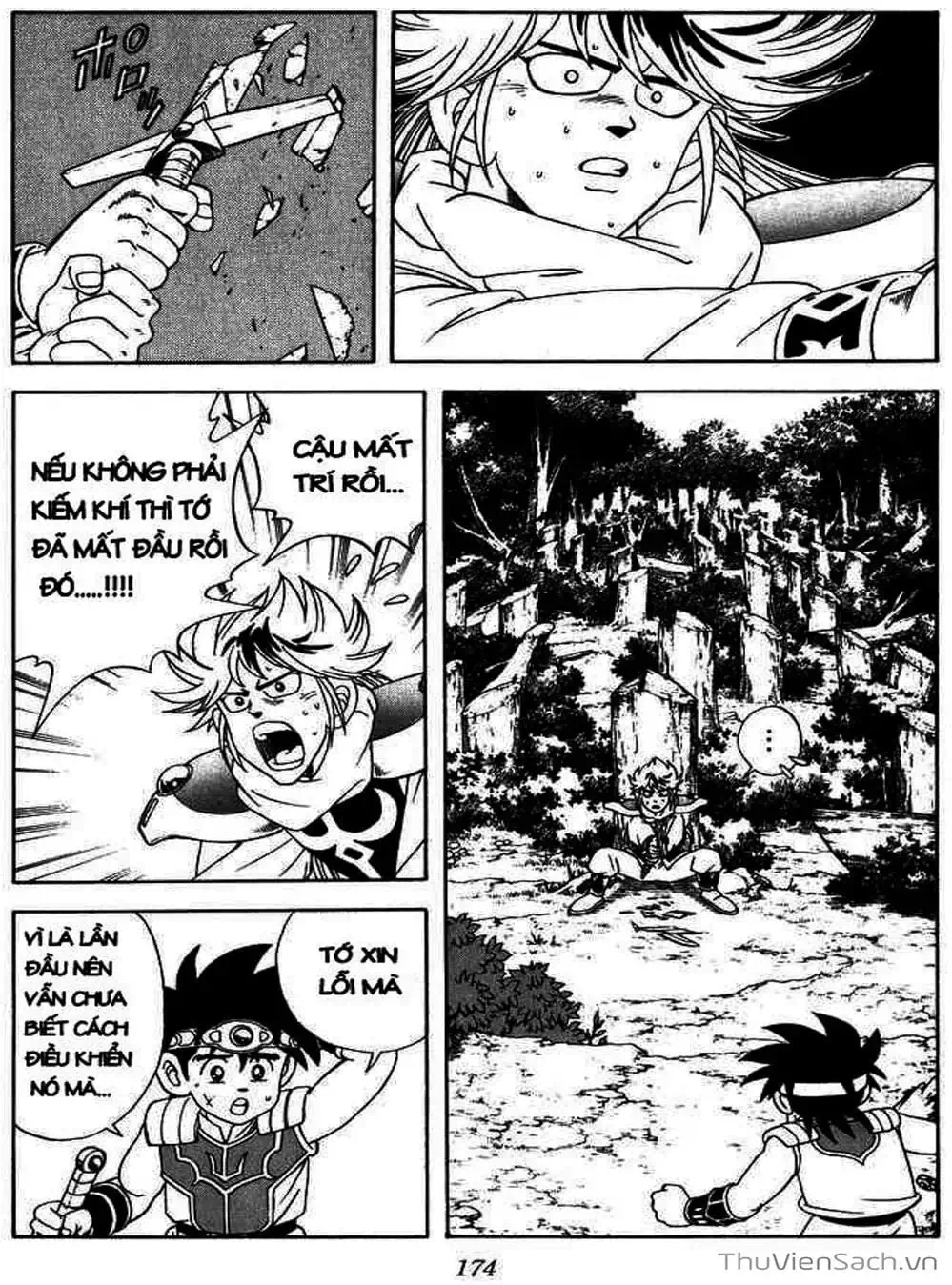 Truyện Tranh Dấu Ấn Rồng Thiêng - Dragon Quest trang 4