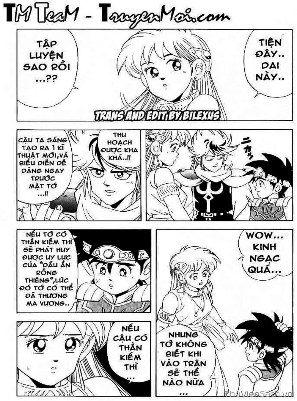 Truyện Tranh Dấu Ấn Rồng Thiêng - Dragon Quest trang 4