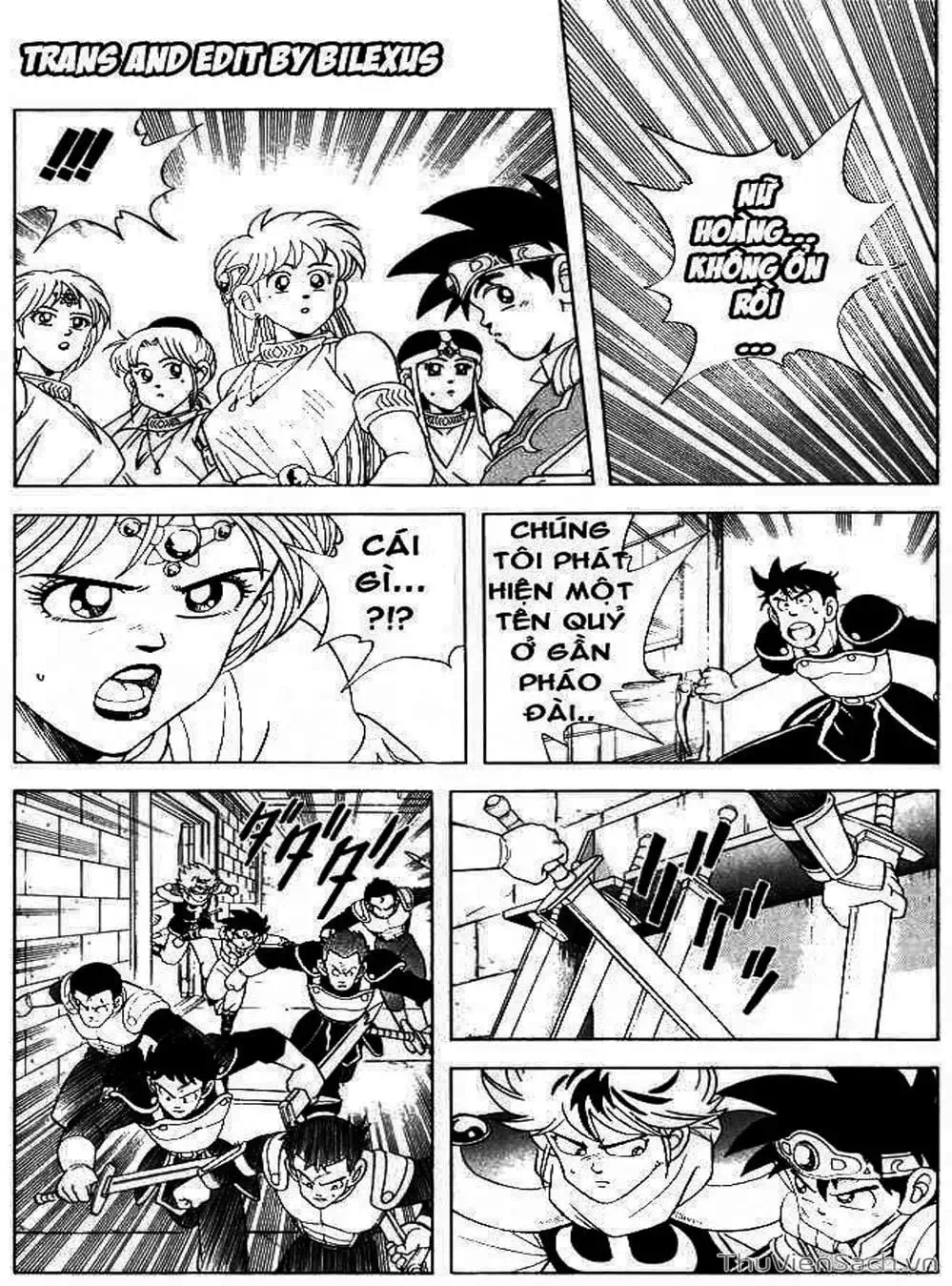 Truyện Tranh Dấu Ấn Rồng Thiêng - Dragon Quest trang 4