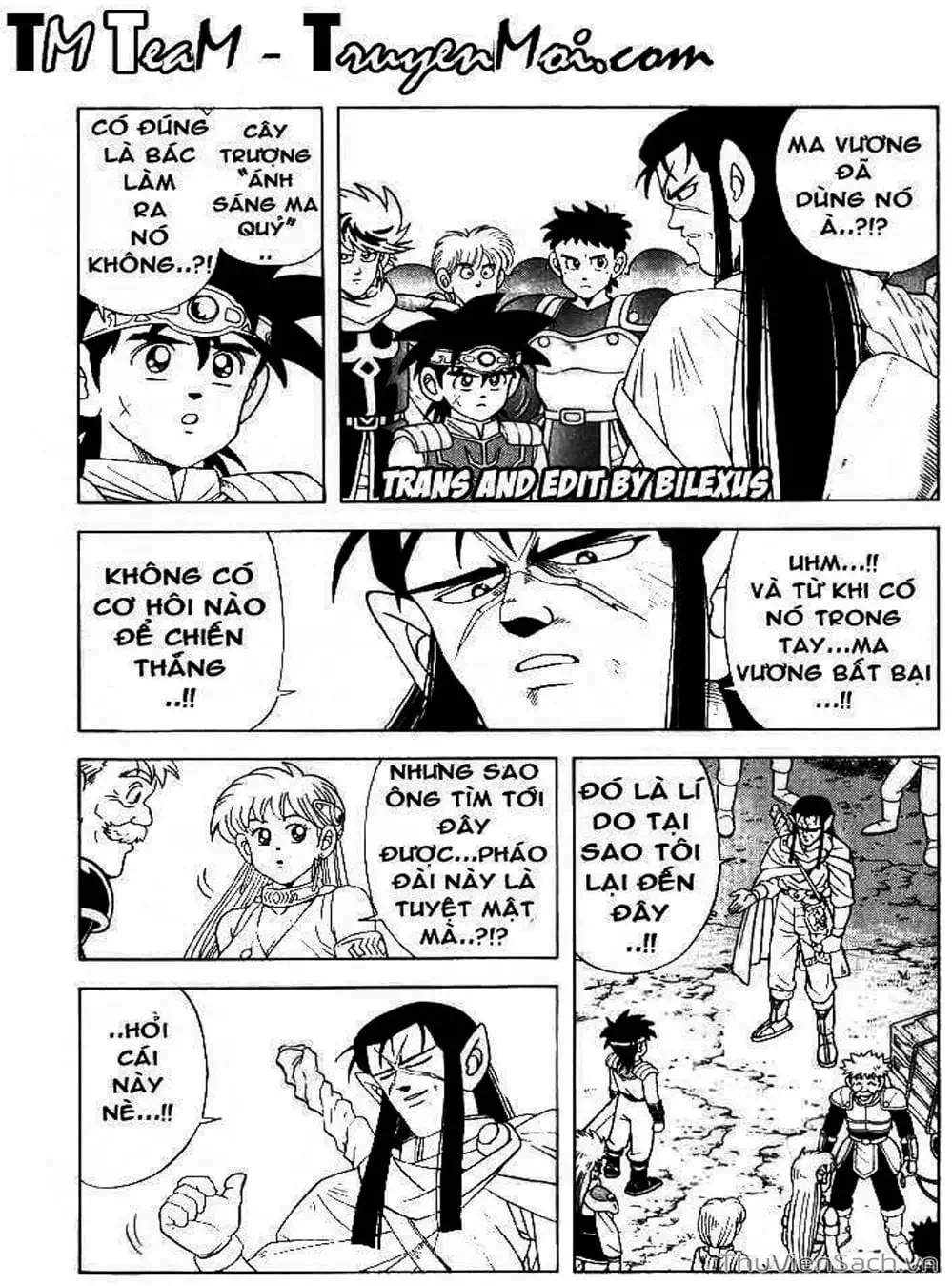 Truyện Tranh Dấu Ấn Rồng Thiêng - Dragon Quest trang 4