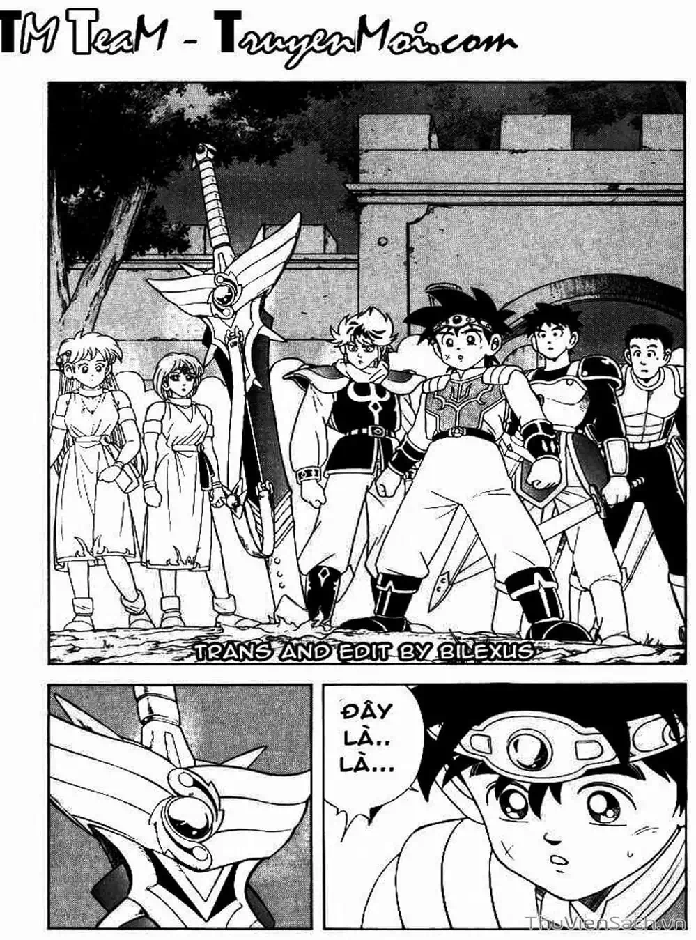 Truyện Tranh Dấu Ấn Rồng Thiêng - Dragon Quest trang 4