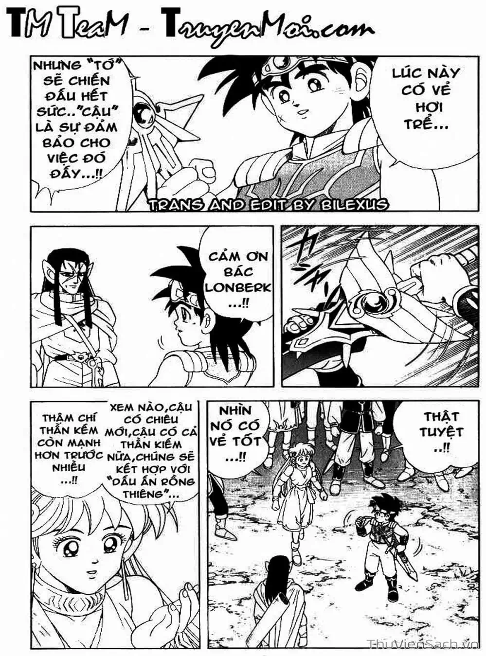 Truyện Tranh Dấu Ấn Rồng Thiêng - Dragon Quest trang 4