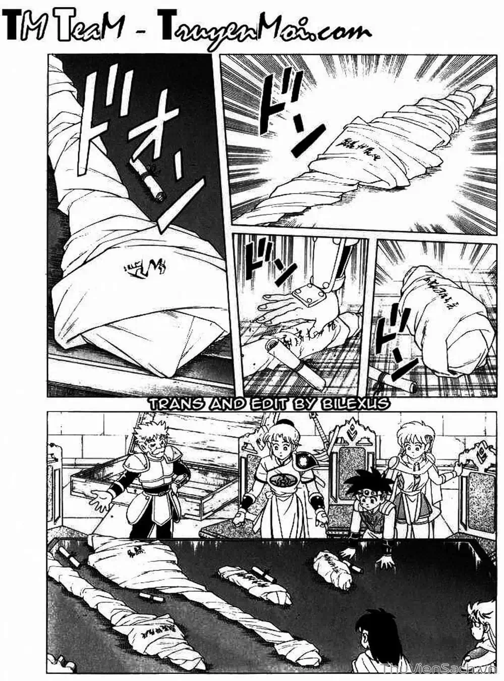 Truyện Tranh Dấu Ấn Rồng Thiêng - Dragon Quest trang 4