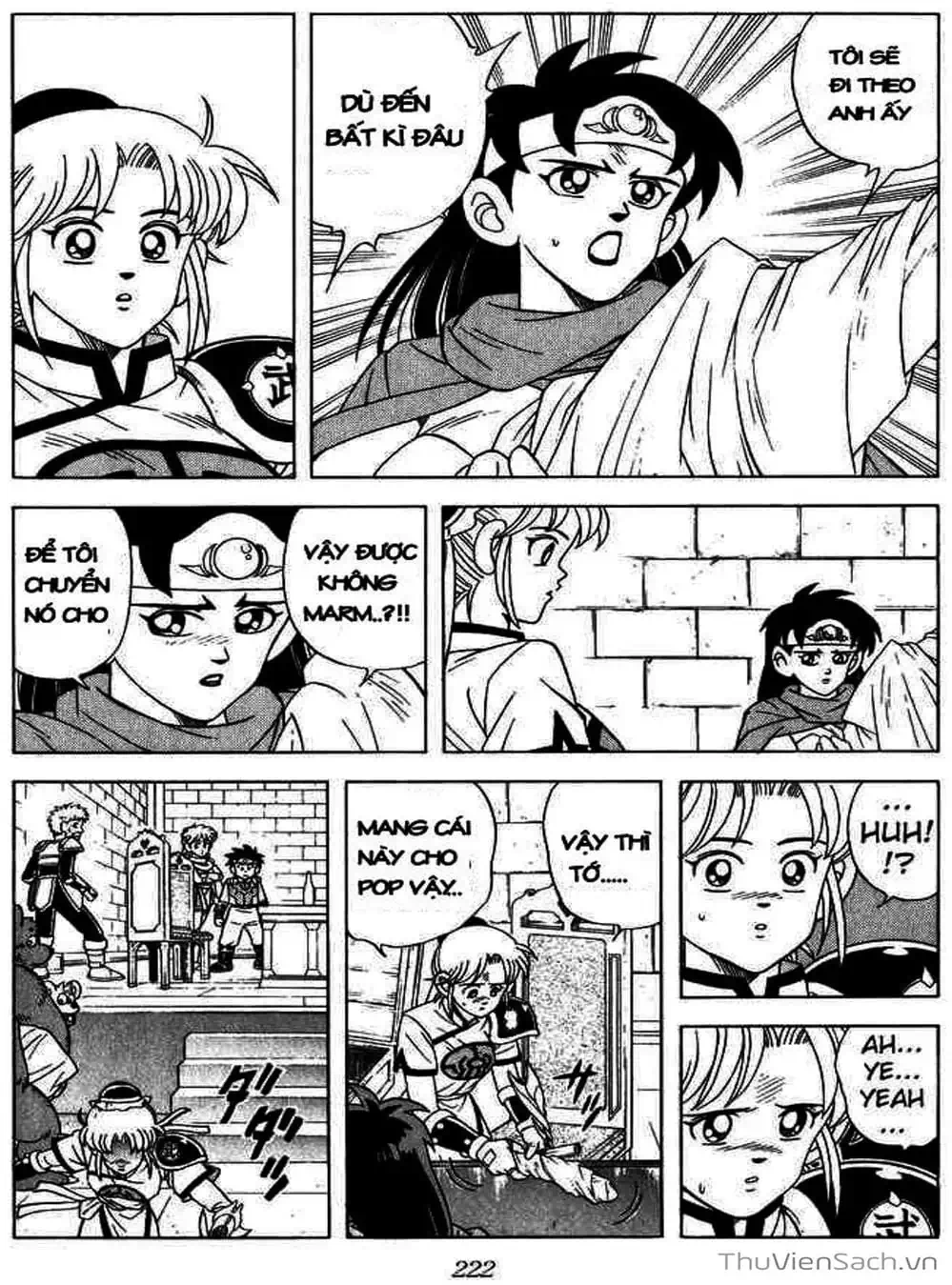 Truyện Tranh Dấu Ấn Rồng Thiêng - Dragon Quest trang 4