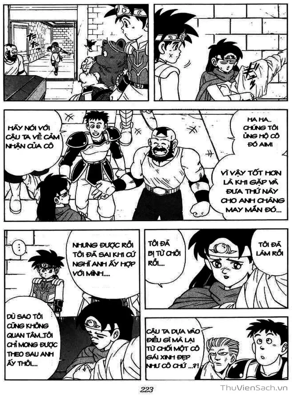 Truyện Tranh Dấu Ấn Rồng Thiêng - Dragon Quest trang 4