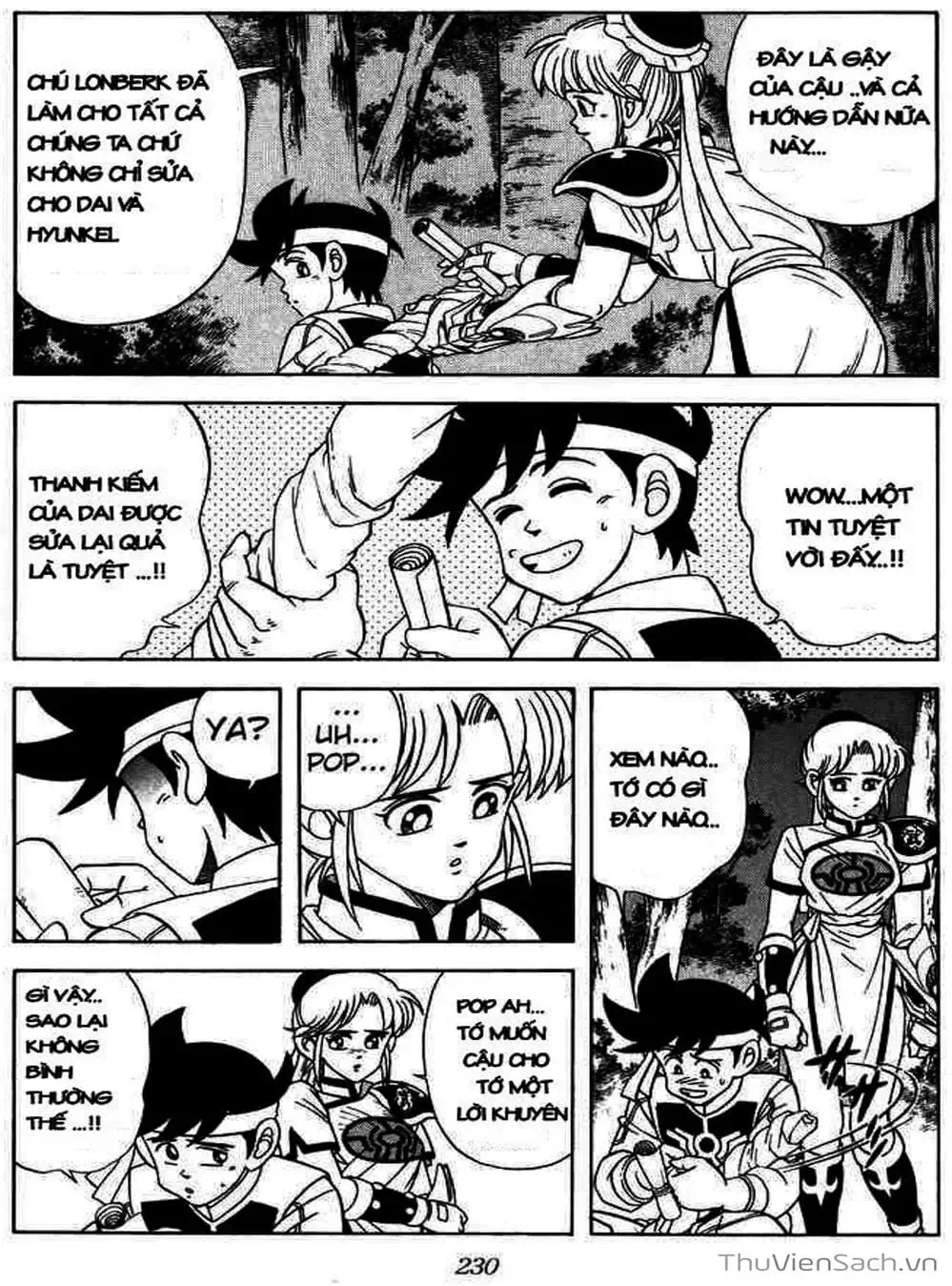 Truyện Tranh Dấu Ấn Rồng Thiêng - Dragon Quest trang 4