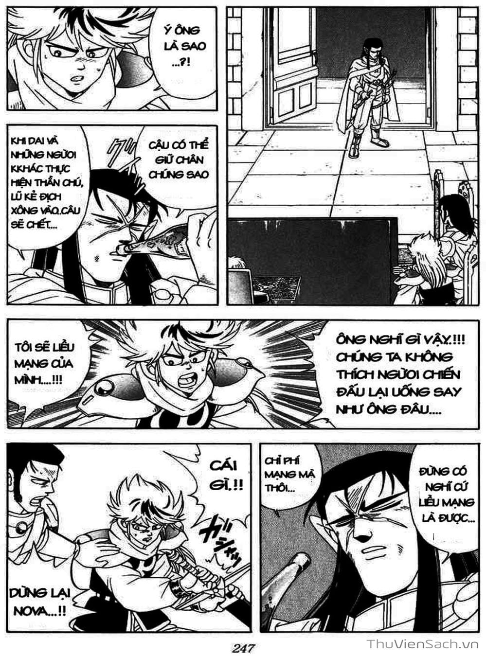 Truyện Tranh Dấu Ấn Rồng Thiêng - Dragon Quest trang 4