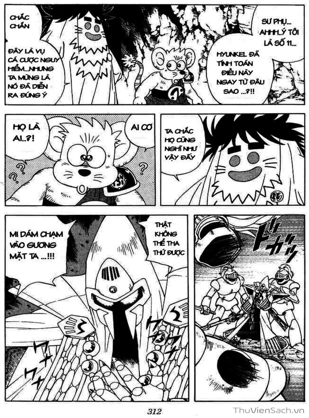 Truyện Tranh Dấu Ấn Rồng Thiêng - Dragon Quest trang 4