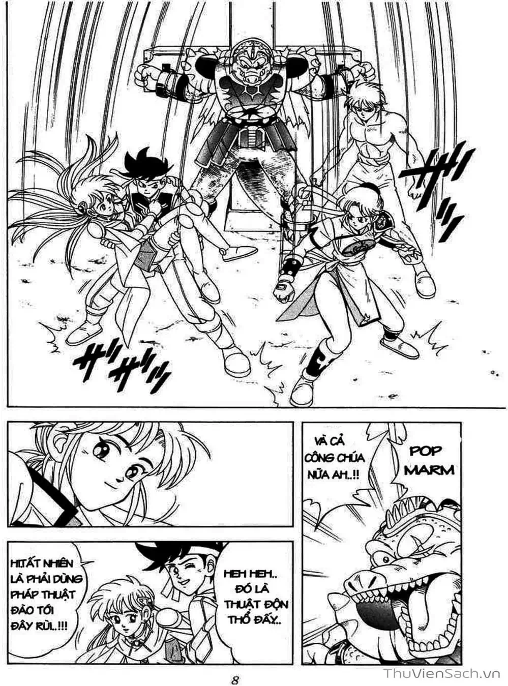 Truyện Tranh Dấu Ấn Rồng Thiêng - Dragon Quest trang 4