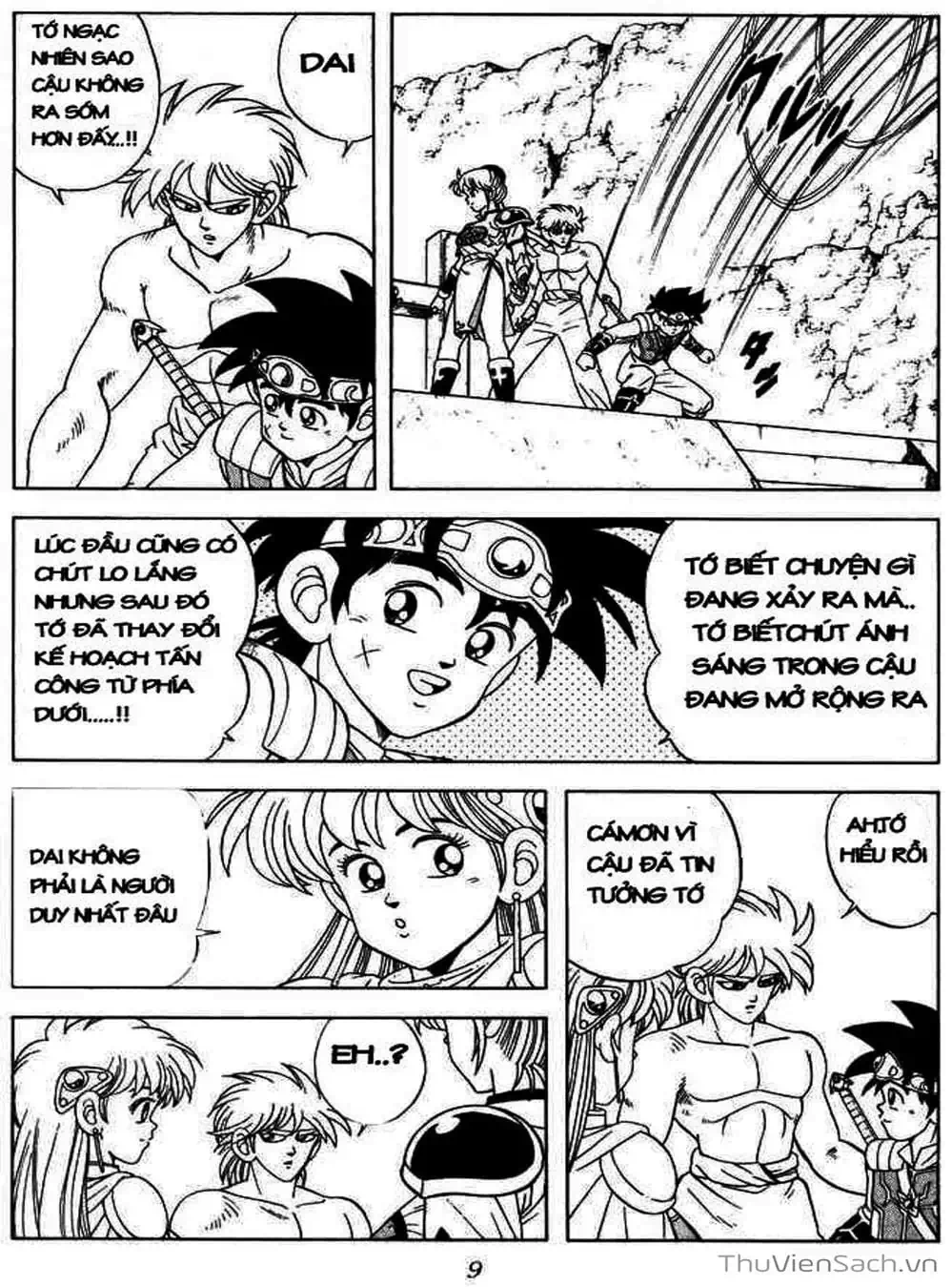 Truyện Tranh Dấu Ấn Rồng Thiêng - Dragon Quest trang 4