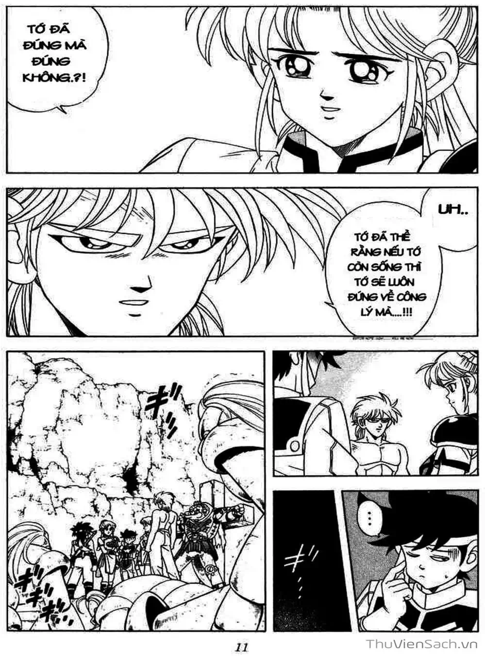 Truyện Tranh Dấu Ấn Rồng Thiêng - Dragon Quest trang 4