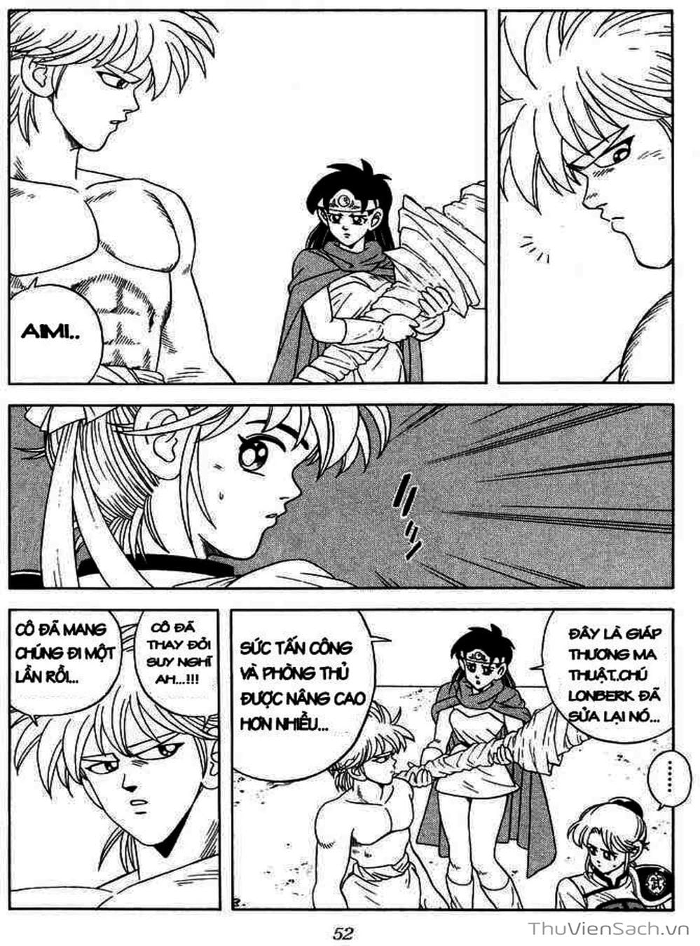 Truyện Tranh Dấu Ấn Rồng Thiêng - Dragon Quest trang 4