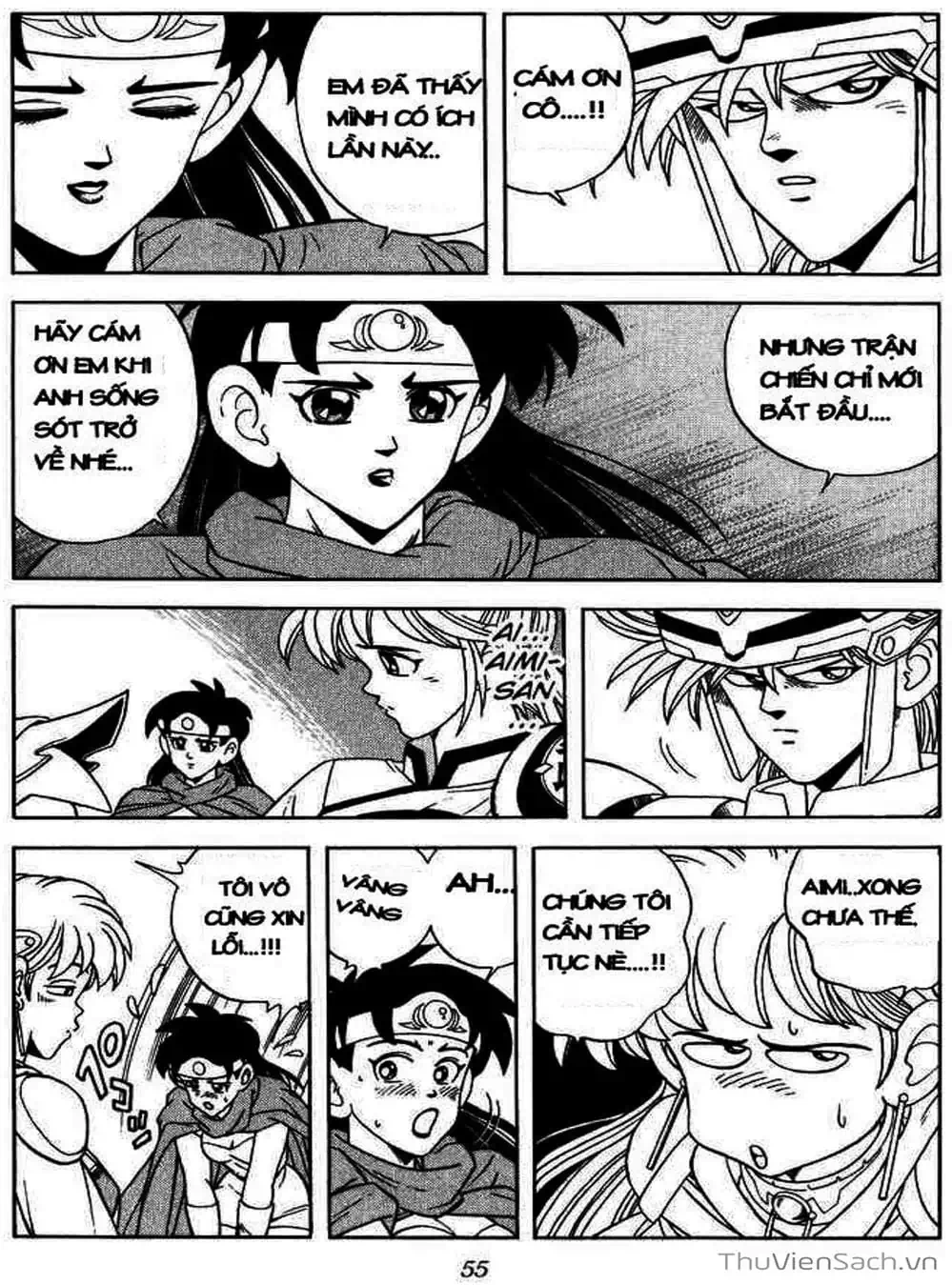 Truyện Tranh Dấu Ấn Rồng Thiêng - Dragon Quest trang 4