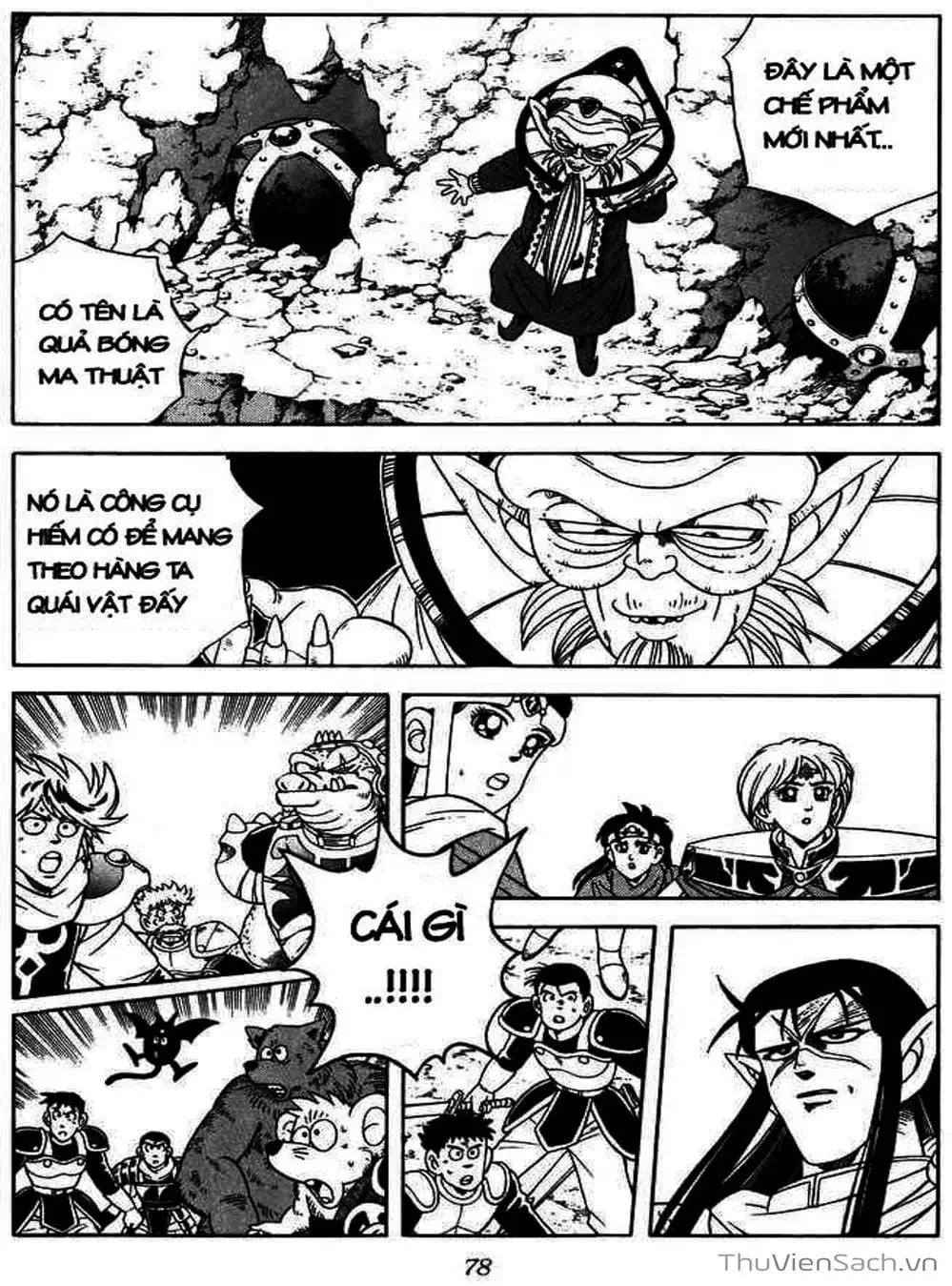 Truyện Tranh Dấu Ấn Rồng Thiêng - Dragon Quest trang 4