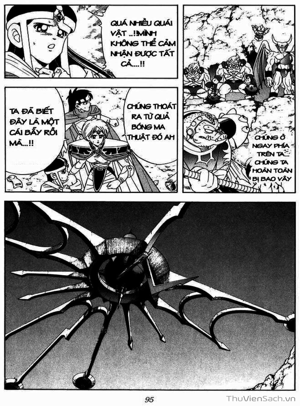 Truyện Tranh Dấu Ấn Rồng Thiêng - Dragon Quest trang 4